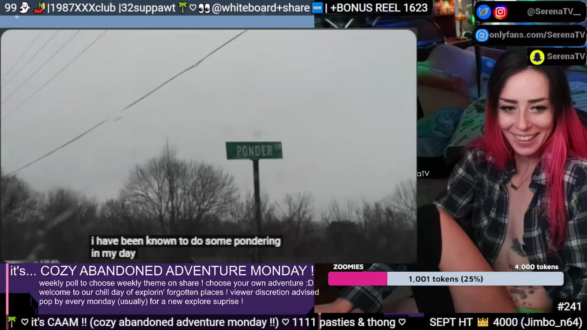 Gallery image thumbnail from serenatv's myfreecams stream on, 09/11/2023, 21:14 image 14 of 20