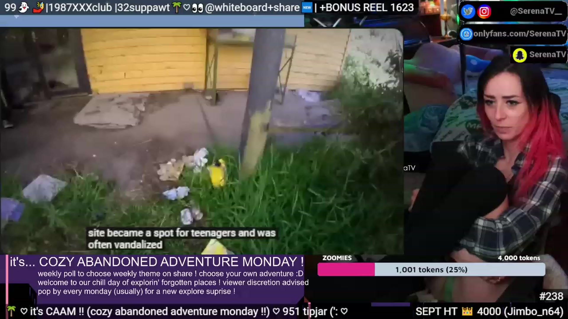 Gallery image thumbnail from serenatv's myfreecams stream on, 09/11/2023, 21:14 image 20 of 20
