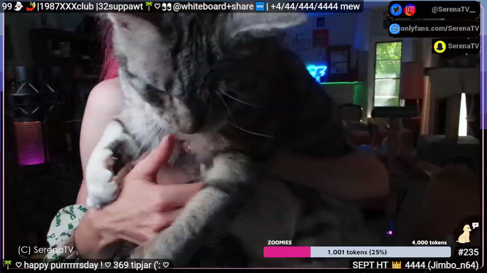 Gallery image thumbnail from serenatv's myfreecams stream on, 09/14/2023, 20:18 image 19 of 20