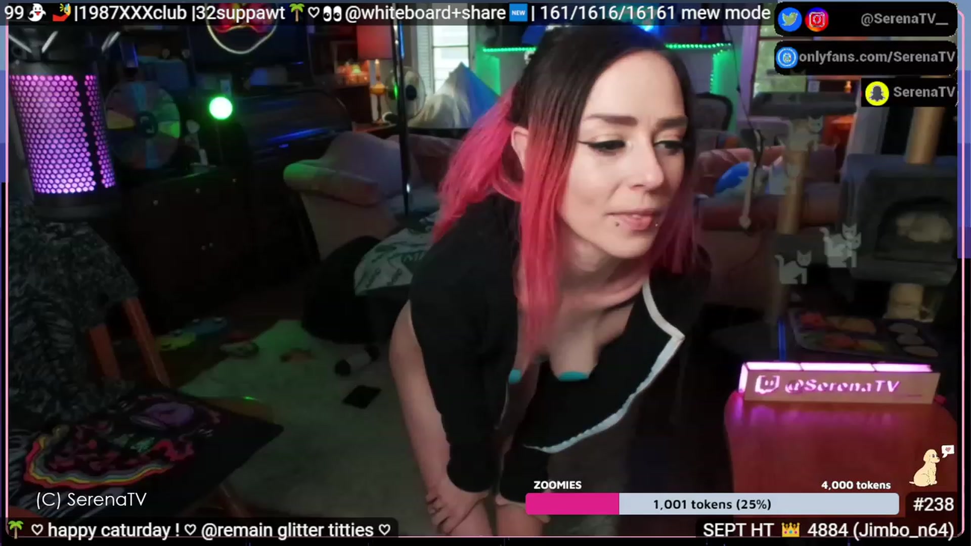 Gallery image thumbnail from serenatv's myfreecams stream on, 09/16/2023, 20:50 image 19 of 20