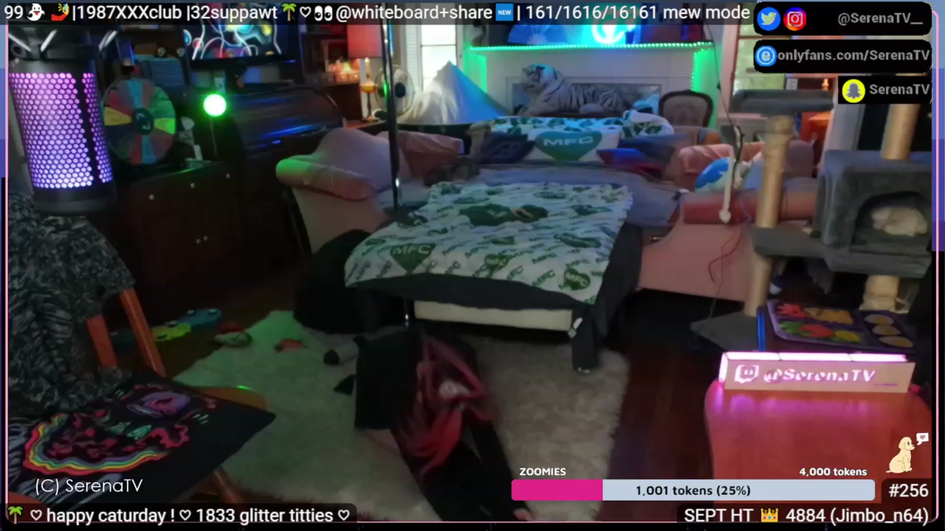 Gallery image thumbnail from serenatv's myfreecams stream on, 09/16/2023, 20:50 image 13 of 20
