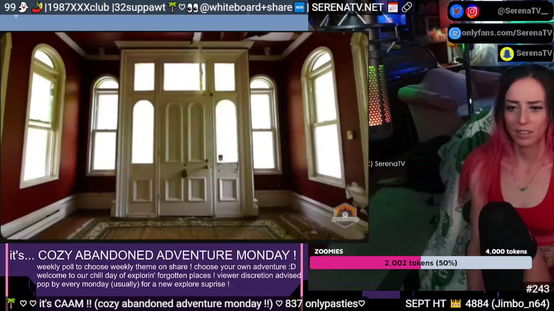 Gallery image thumbnail from serenatv's myfreecams stream on, 09/18/2023, 20:27 image 17 of 20