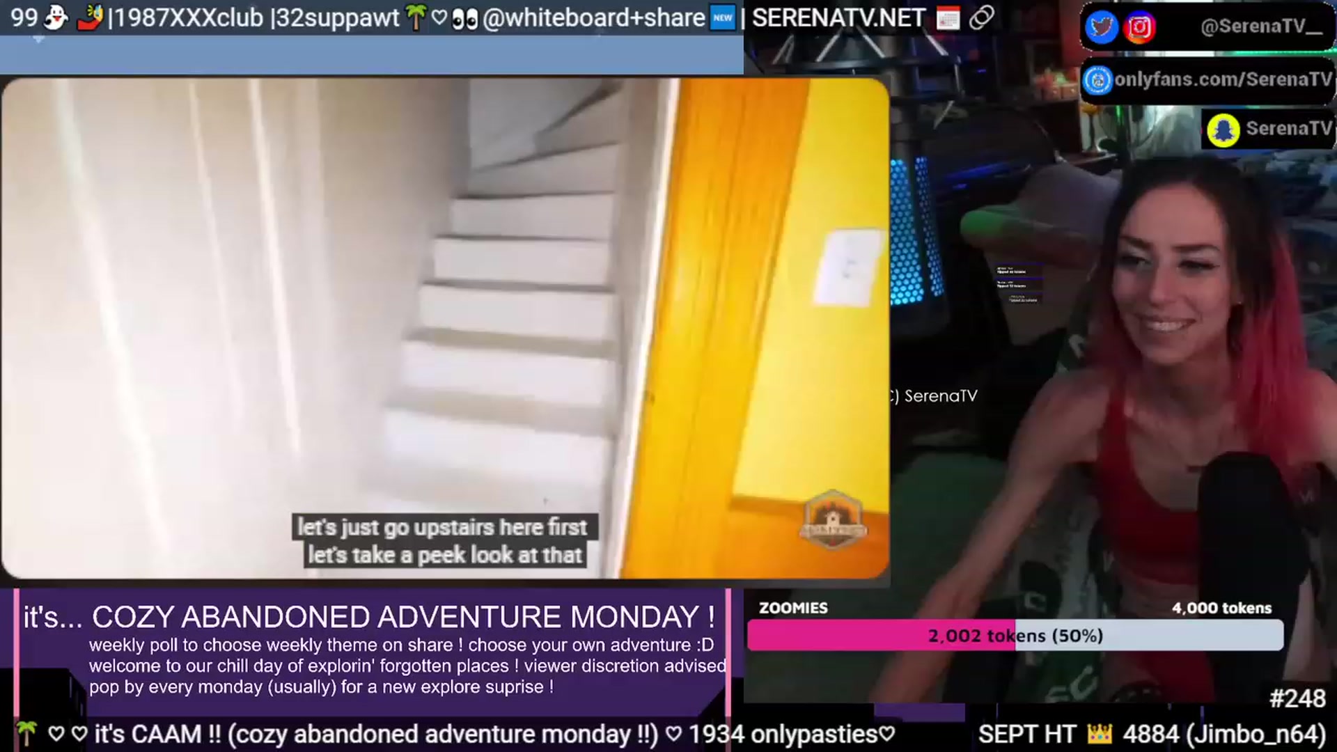 Gallery image thumbnail from serenatv's myfreecams stream on, 09/18/2023, 20:27 image 13 of 20