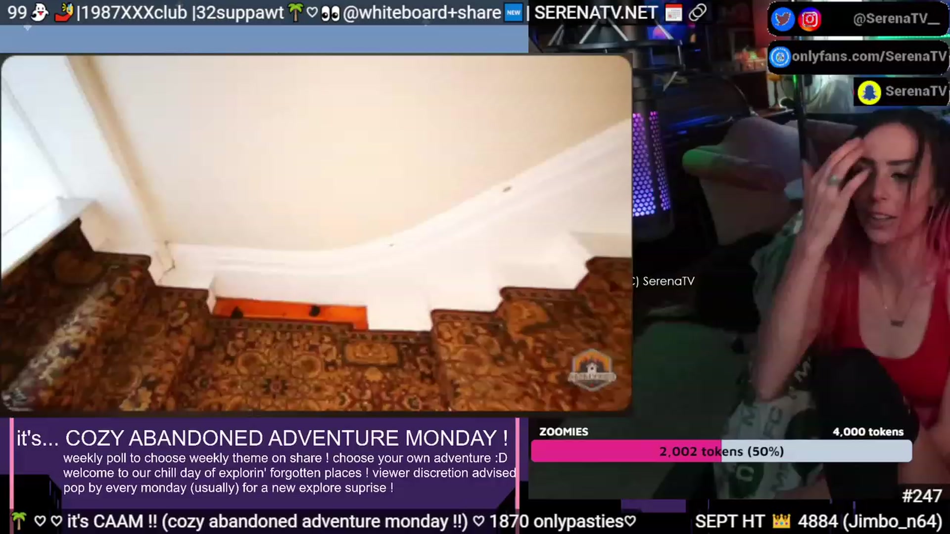 Gallery image thumbnail from serenatv's myfreecams stream on, 09/18/2023, 20:27 image 15 of 20