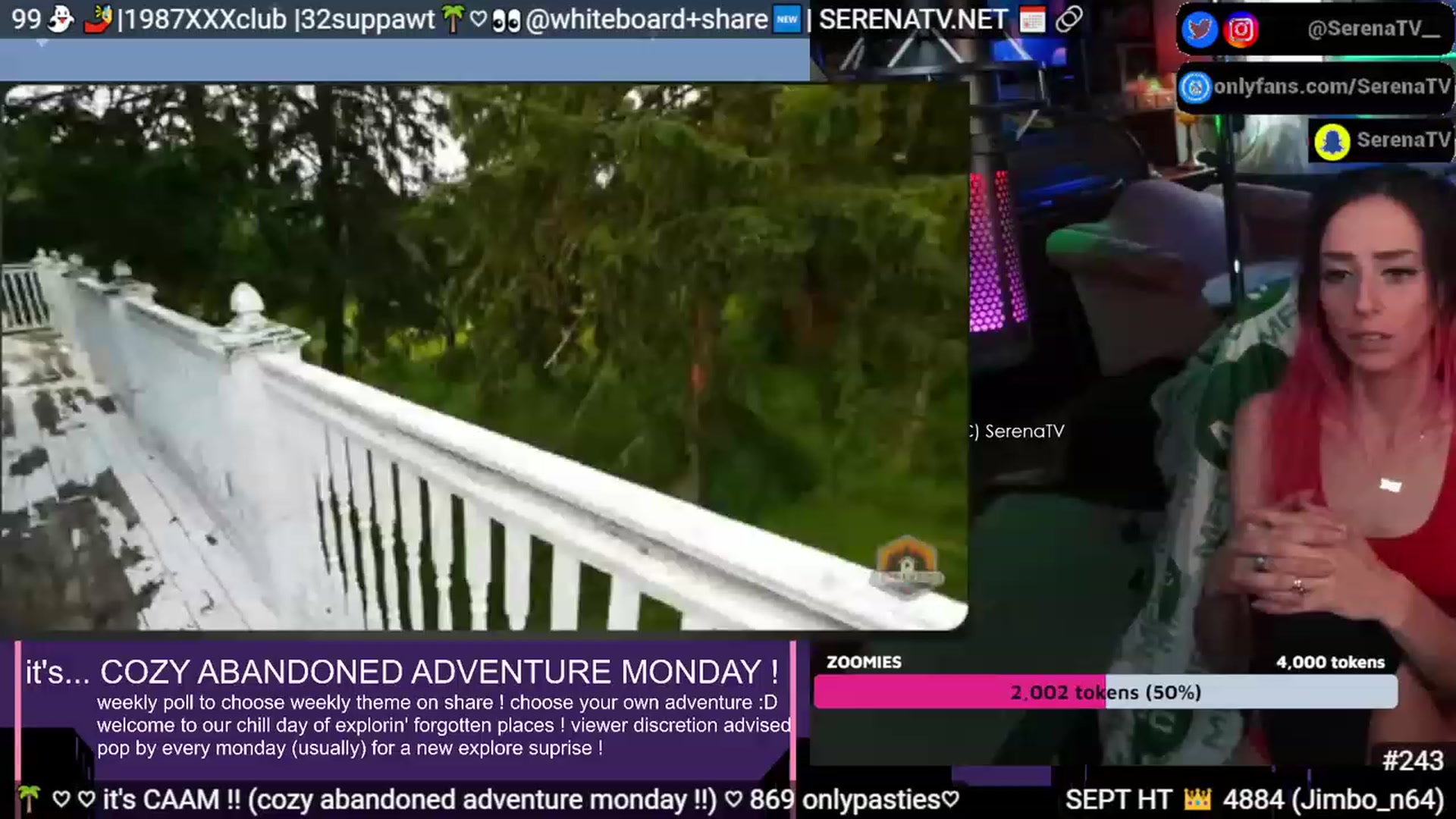 Gallery image thumbnail from serenatv's myfreecams stream on, 09/18/2023, 20:27 image 16 of 20
