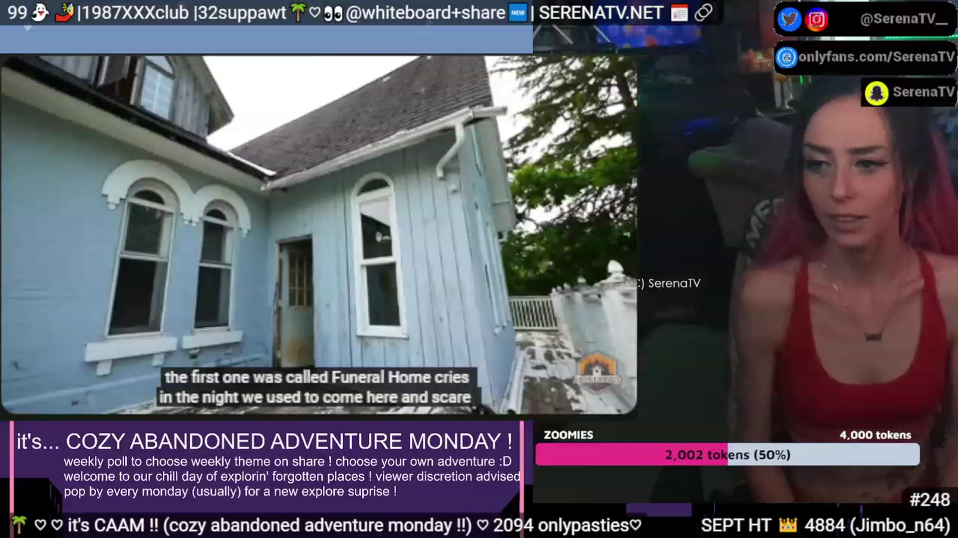 Gallery image thumbnail from serenatv's myfreecams stream on, 09/18/2023, 20:27 image 11 of 20