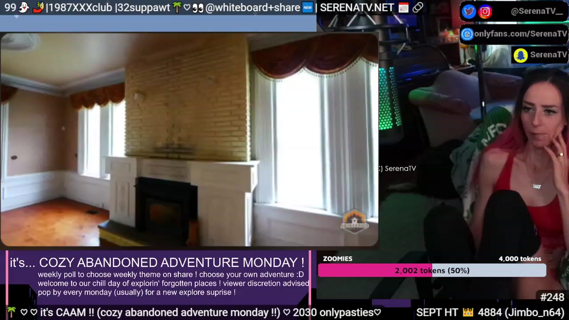 Gallery image thumbnail from serenatv's myfreecams stream on, 09/18/2023, 20:27 image 12 of 20