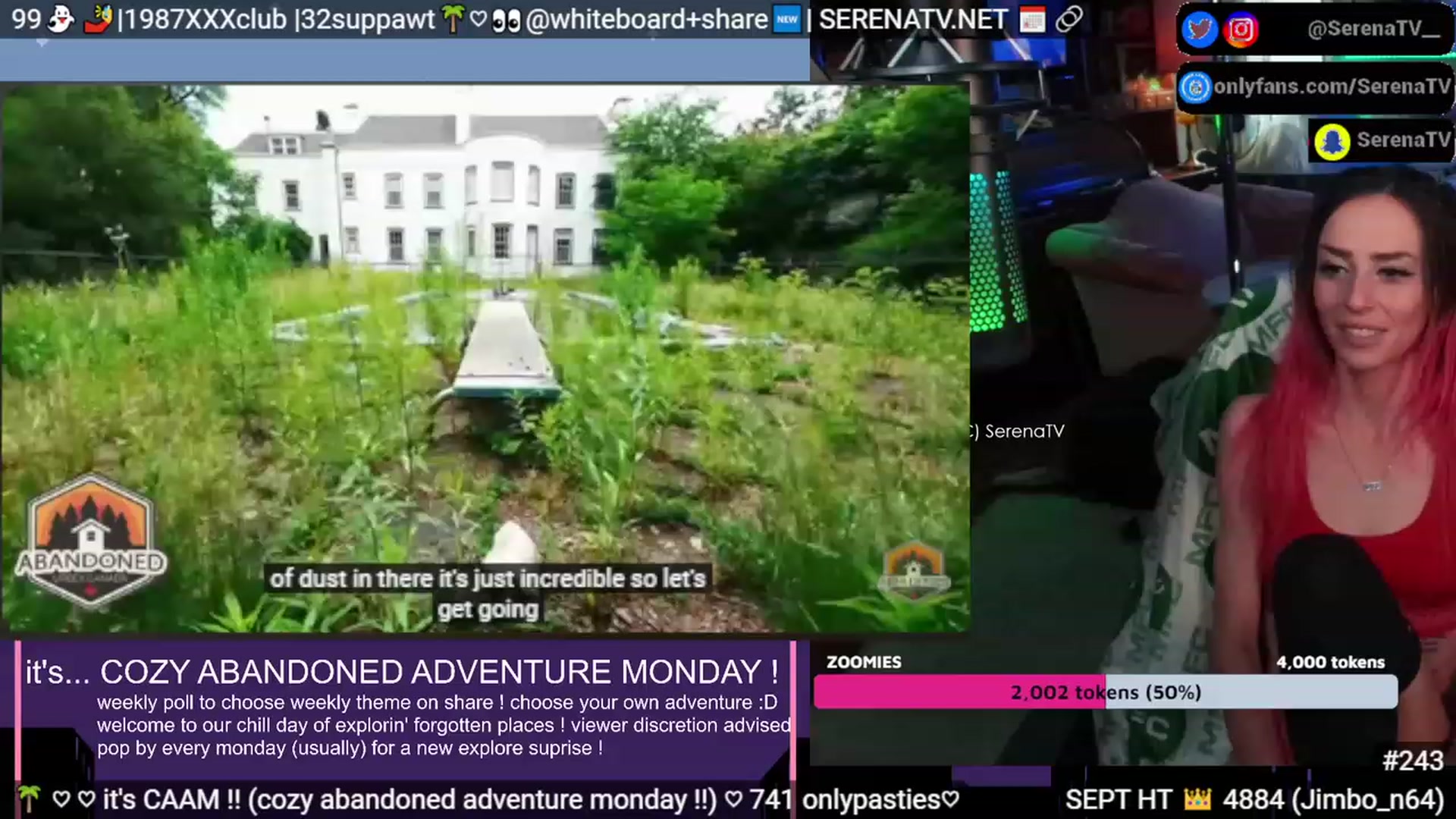 Gallery image thumbnail from serenatv's myfreecams stream on, 09/18/2023, 20:27 image 18 of 20
