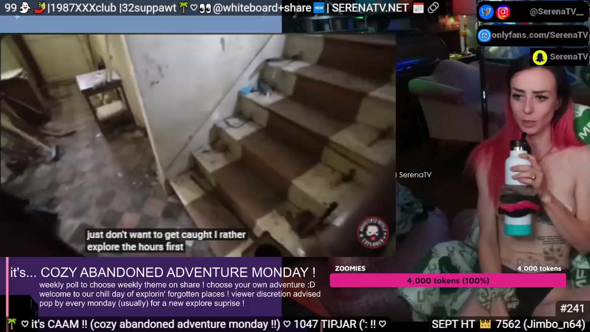 Gallery image thumbnail from serenatv's myfreecams stream on, 09/25/2023, 20:27 image 9 of 20