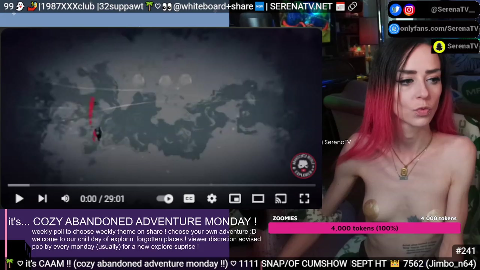 Gallery image thumbnail from serenatv's myfreecams stream on, 09/25/2023, 20:27 image 3 of 20