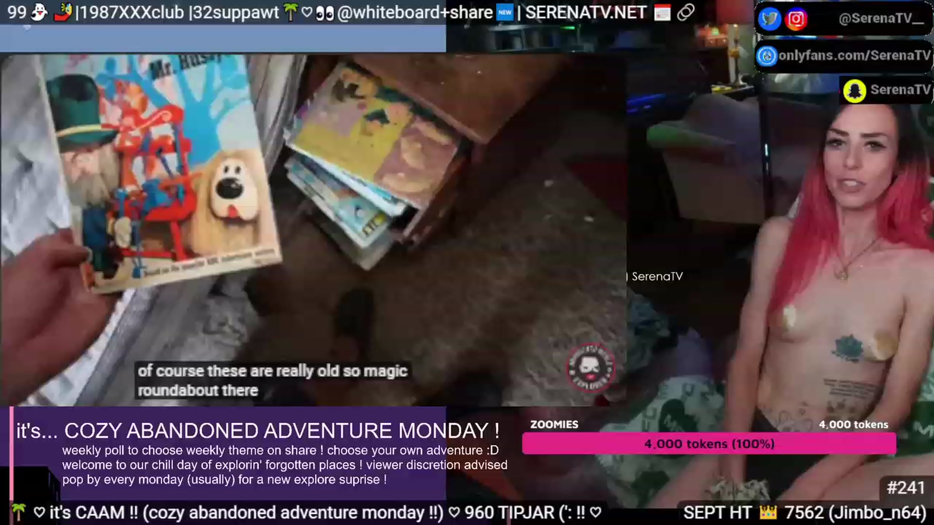 Gallery image thumbnail from serenatv's myfreecams stream on, 09/25/2023, 20:27 image 15 of 20