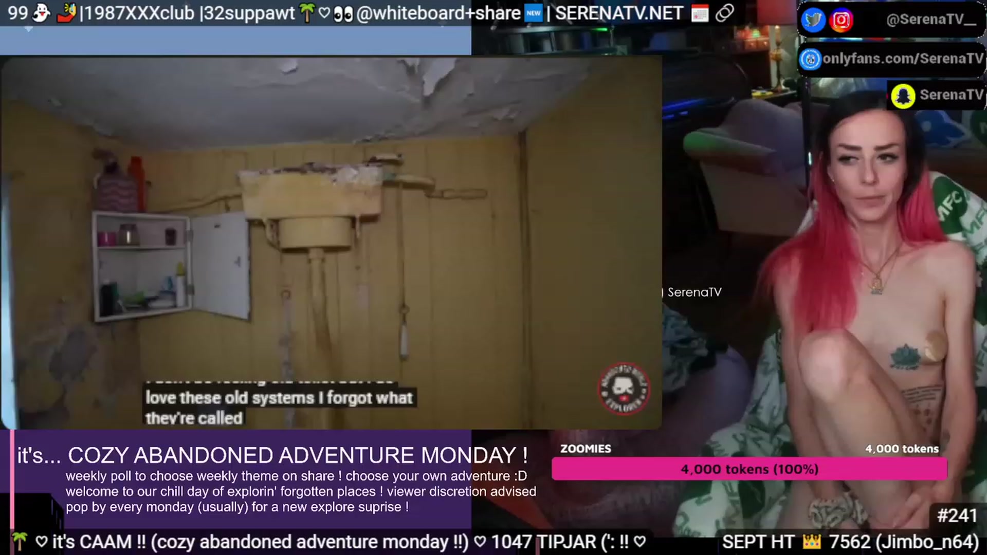 Gallery image thumbnail from serenatv's myfreecams stream on, 09/25/2023, 20:27 image 10 of 20