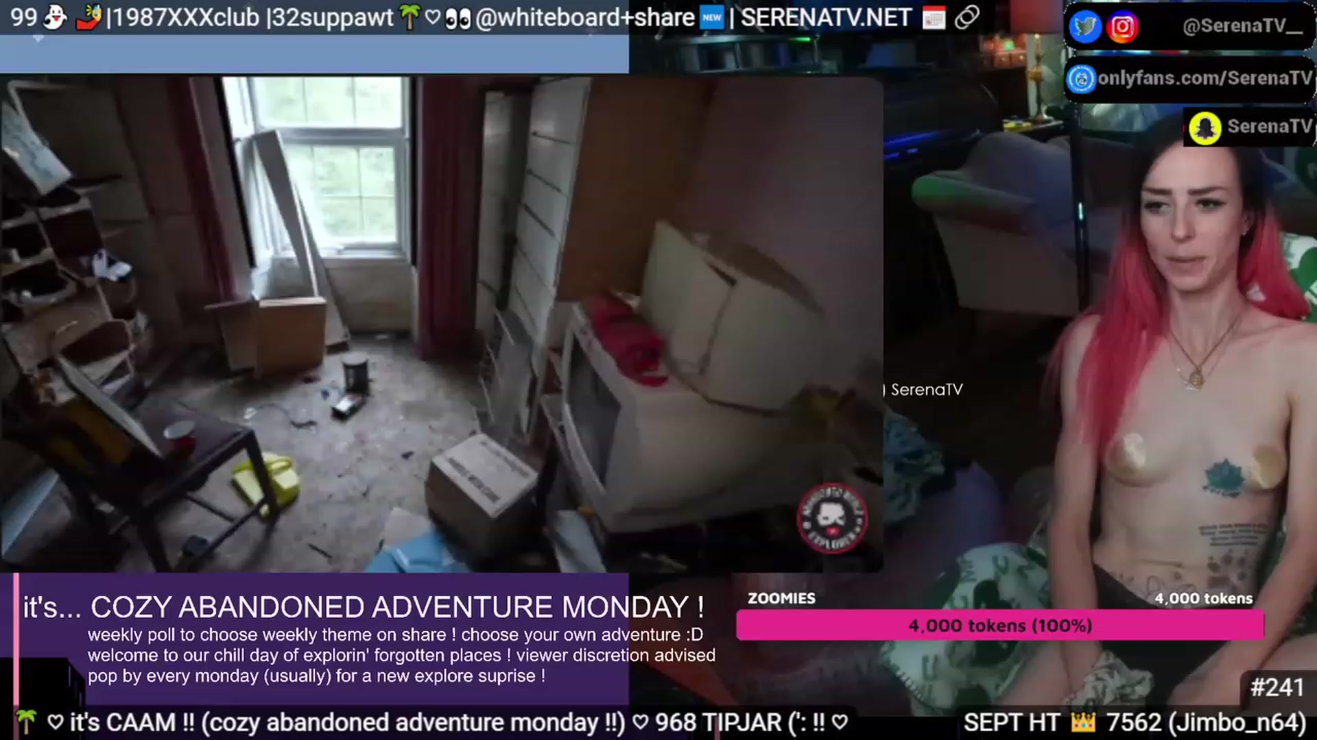 Gallery image thumbnail from serenatv's myfreecams stream on, 09/25/2023, 20:27 image 13 of 20