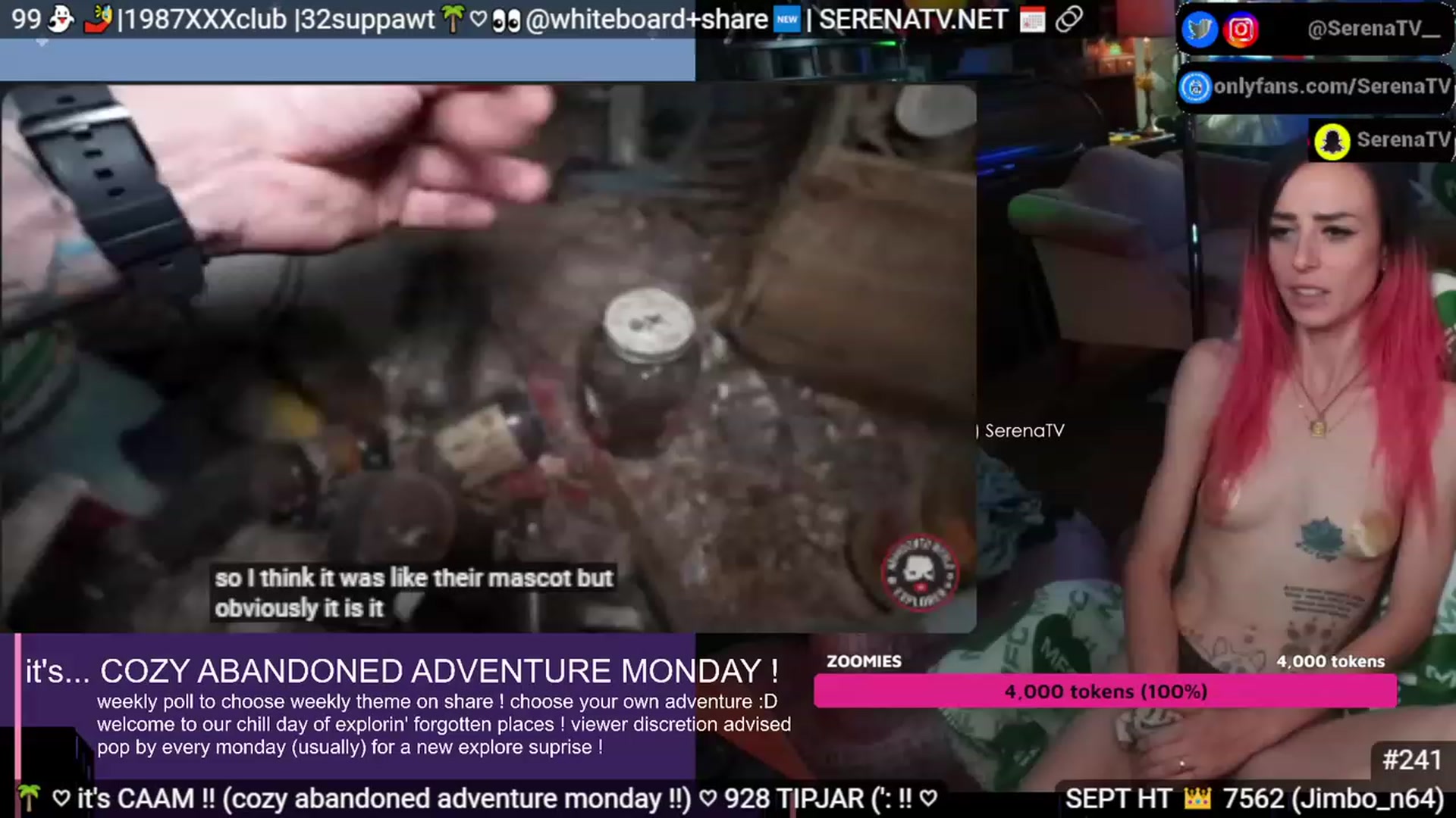 Gallery image thumbnail from serenatv's myfreecams stream on, 09/25/2023, 20:27 image 18 of 20