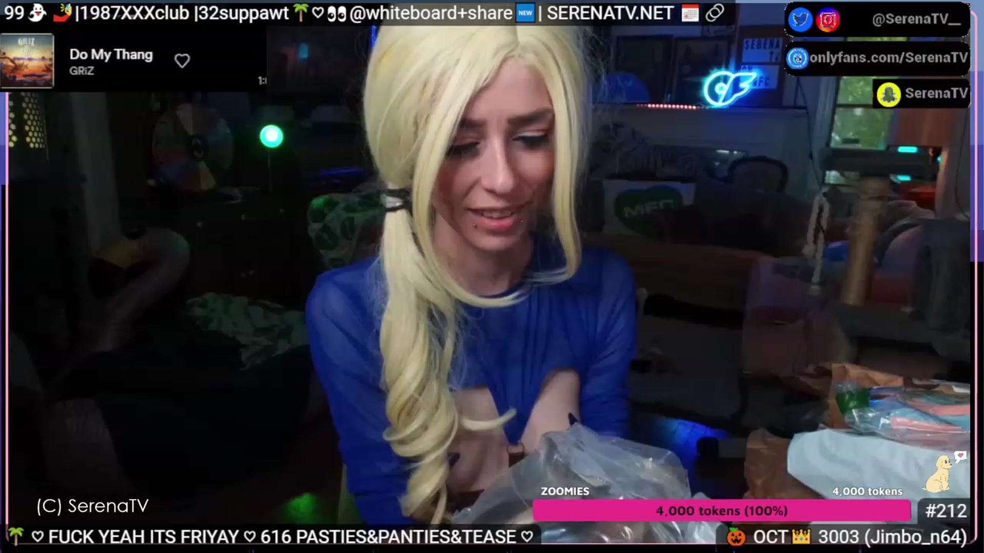 Gallery image thumbnail from serenatv's myfreecams stream on, 10/06/2023, 20:48 image 14 of 20