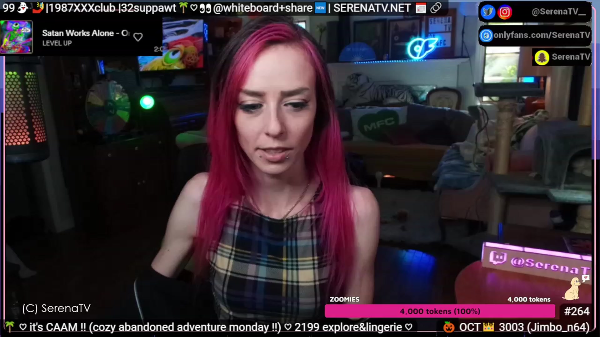 Gallery image thumbnail from serenatv's myfreecams stream on, 10/09/2023, 20:27 image 5 of 20