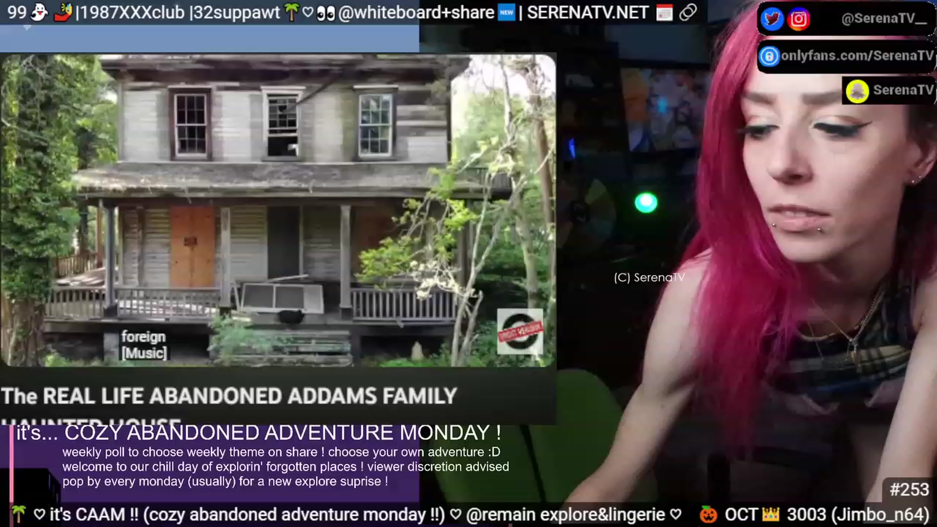 Gallery image thumbnail from serenatv's myfreecams stream on, 10/09/2023, 20:27 image 12 of 20