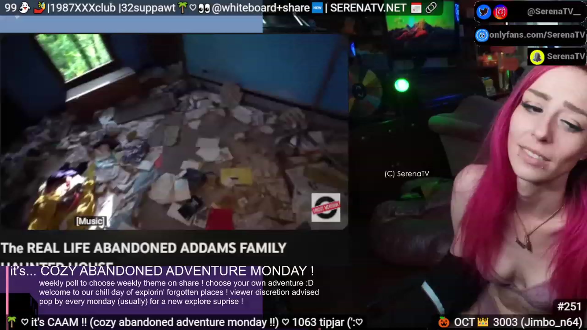 Gallery image thumbnail from serenatv's myfreecams stream on, 10/09/2023, 20:27 image 17 of 20