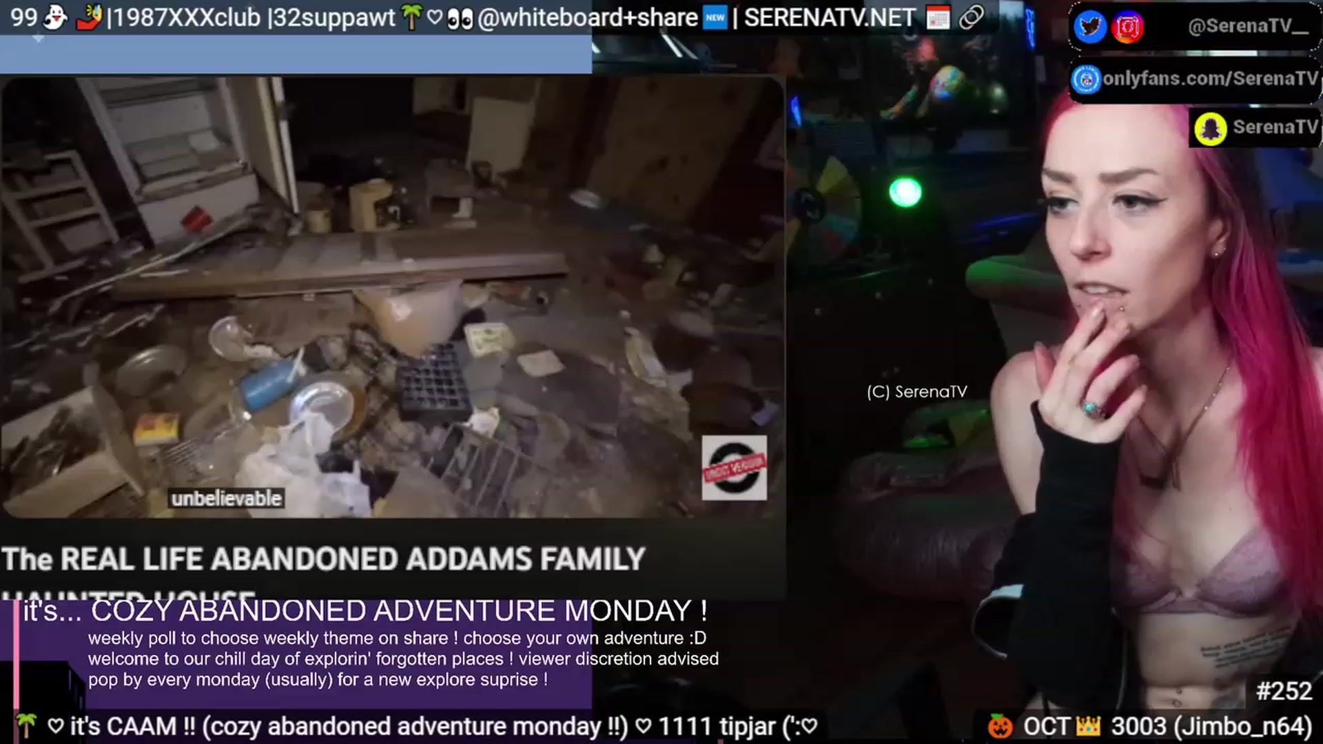 Gallery image thumbnail from serenatv's myfreecams stream on, 10/09/2023, 20:27 image 16 of 20