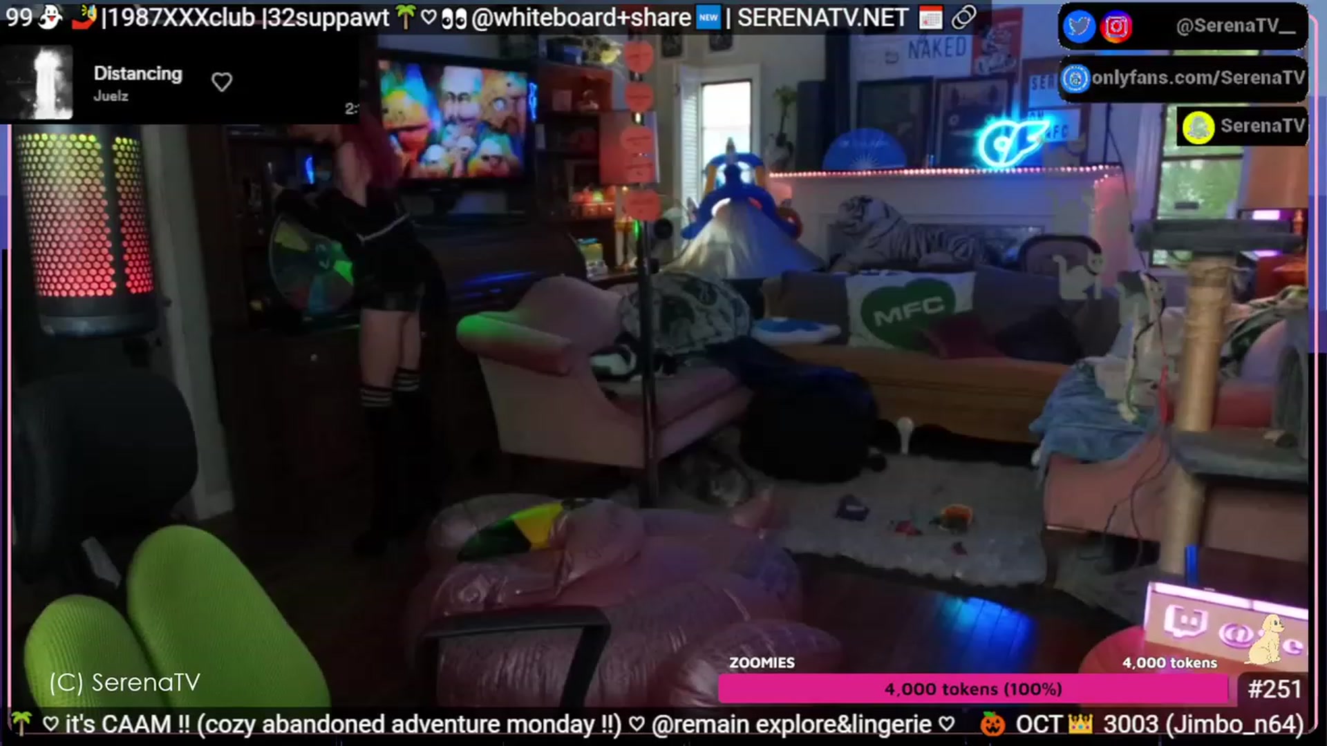 Gallery image thumbnail from serenatv's myfreecams stream on, 10/09/2023, 20:27 image 10 of 20