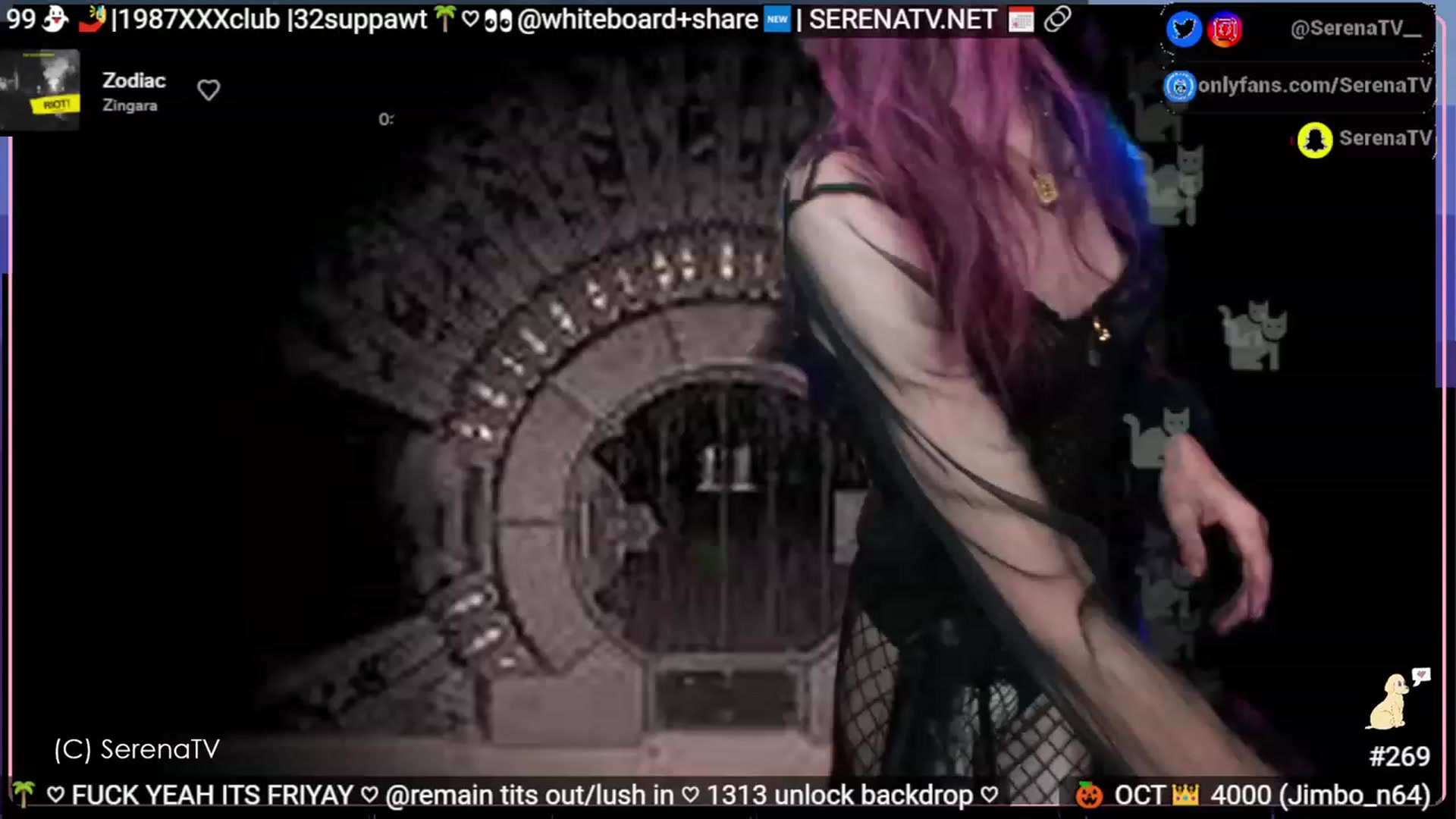 Gallery image thumbnail from serenatv's myfreecams stream on, 10/13/2023, 20:27 image 9 of 20