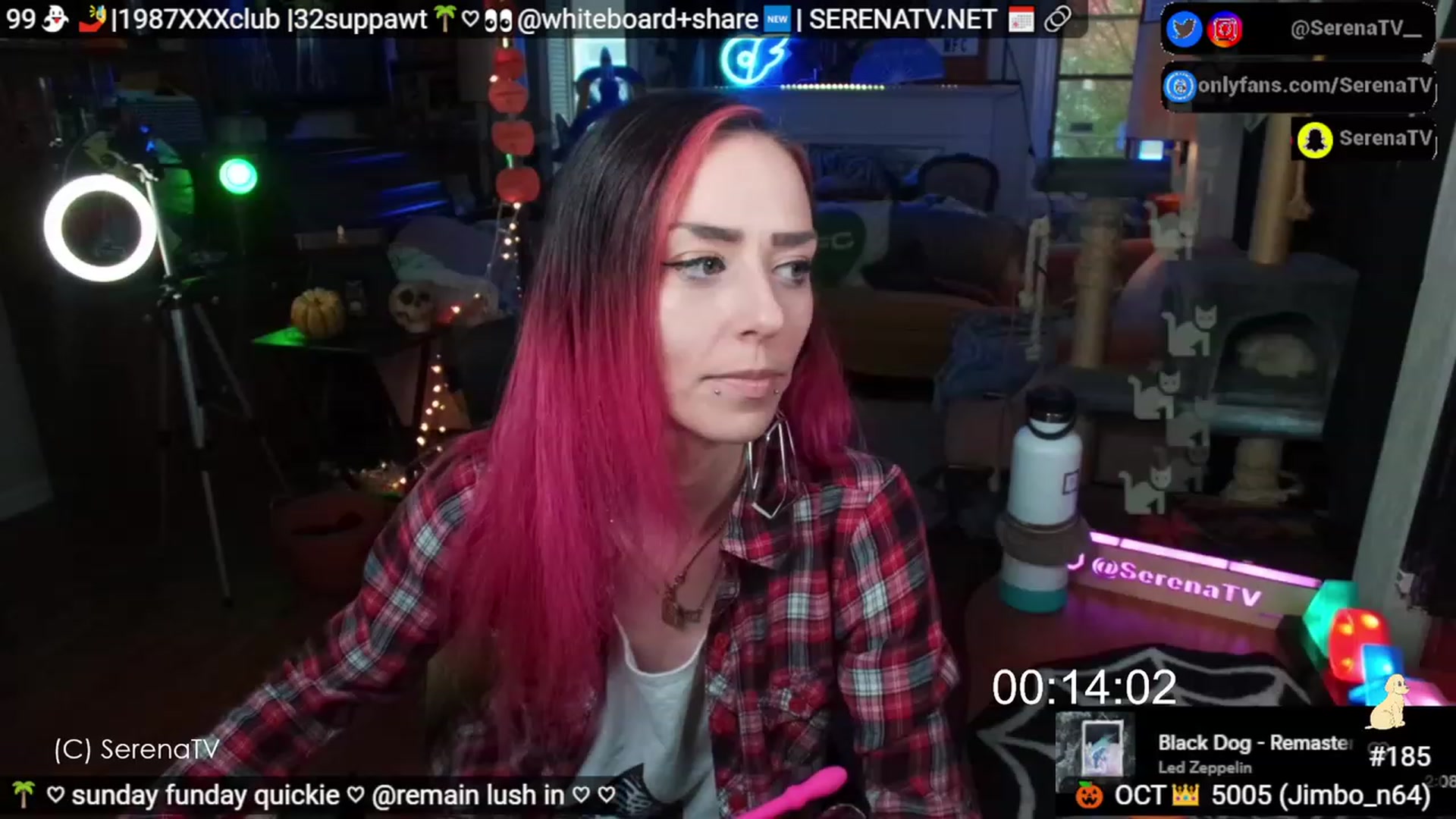 Gallery image thumbnail from serenatv's myfreecams stream on, 10/29/2023, 20:02 image 7 of 20