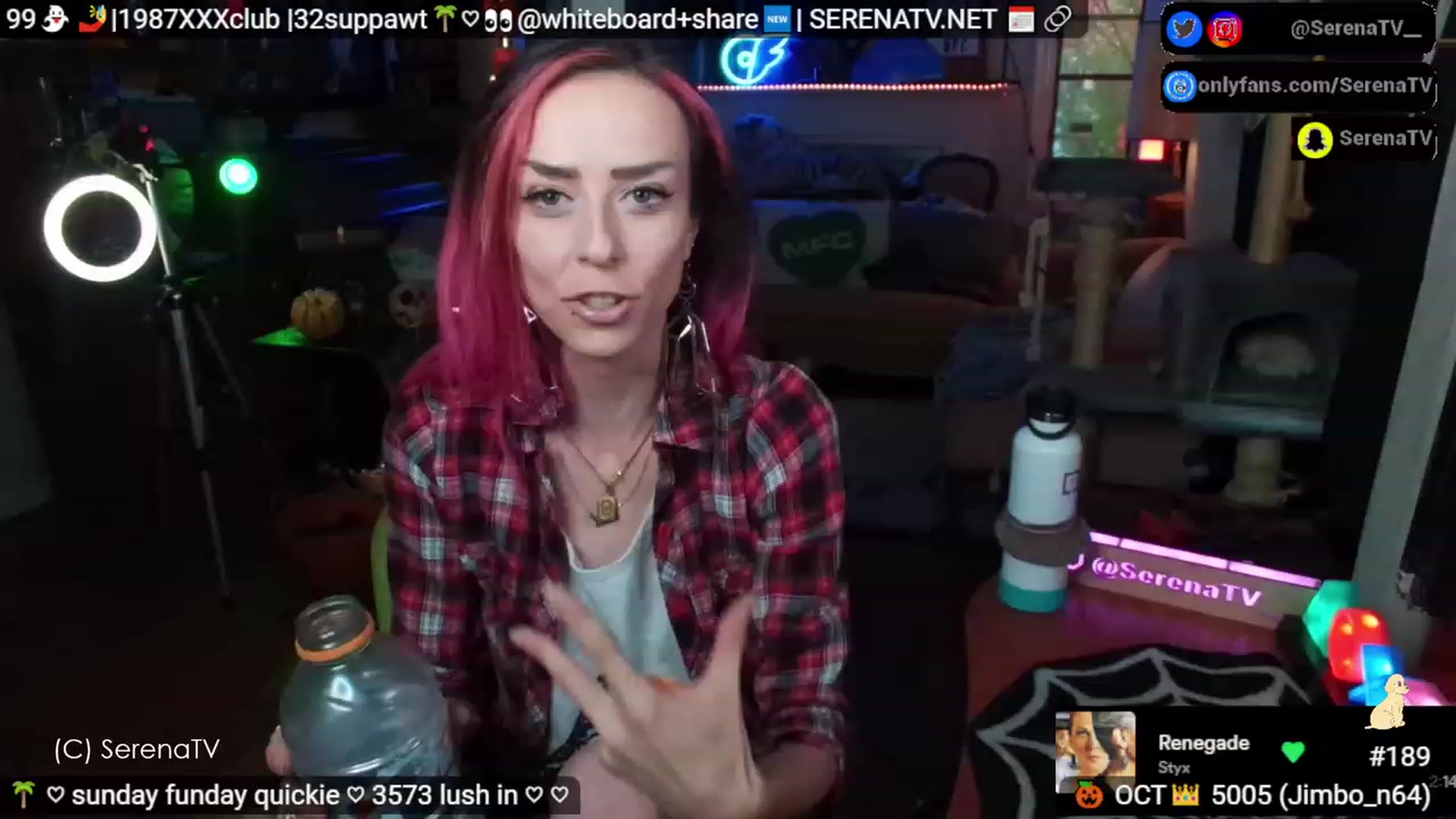 Gallery image thumbnail from serenatv's myfreecams stream on, 10/29/2023, 20:02 image 3 of 20