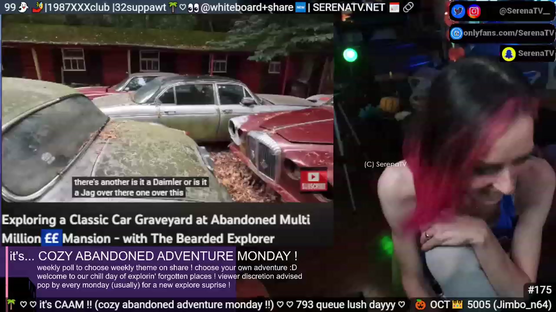 Gallery image thumbnail from serenatv's myfreecams stream on, 10/30/2023, 20:40 image 15 of 20