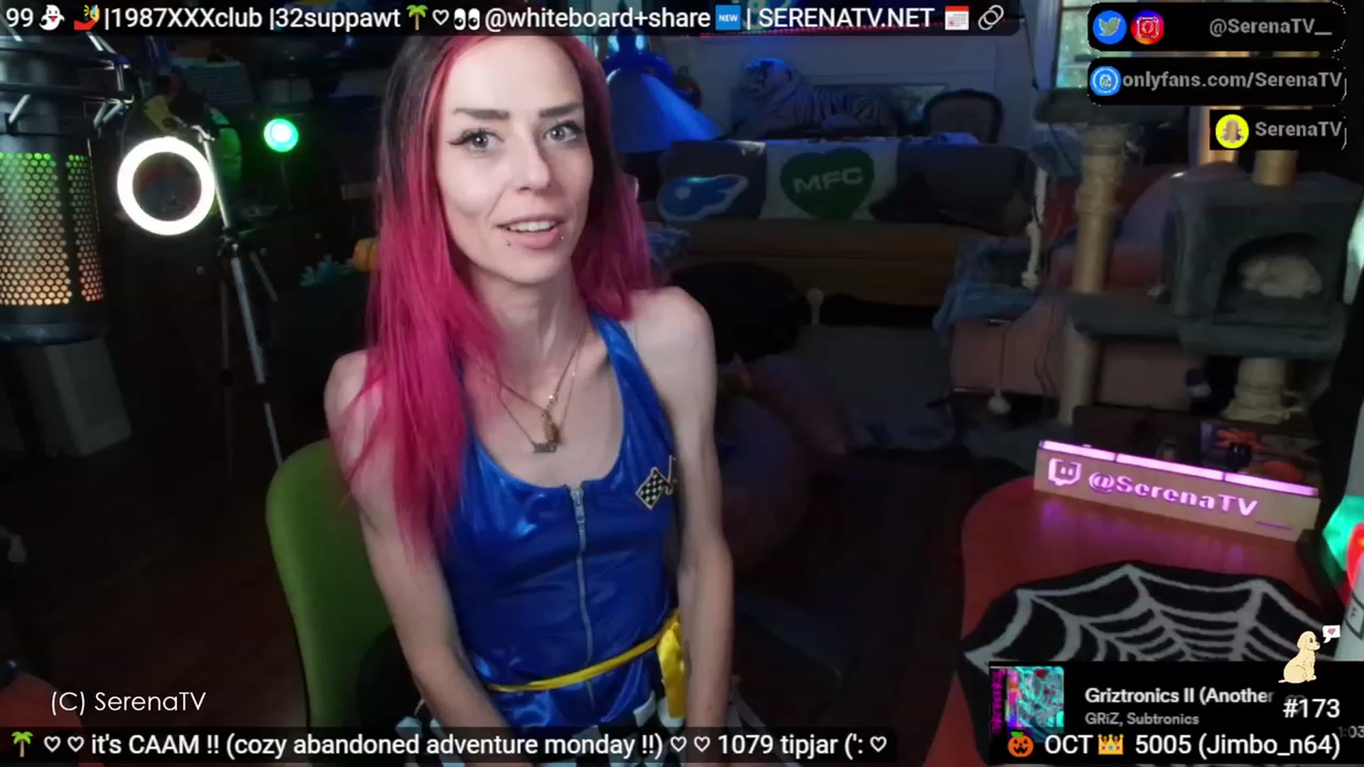 Gallery image thumbnail from serenatv's myfreecams stream on, 10/30/2023, 20:40 image 20 of 20