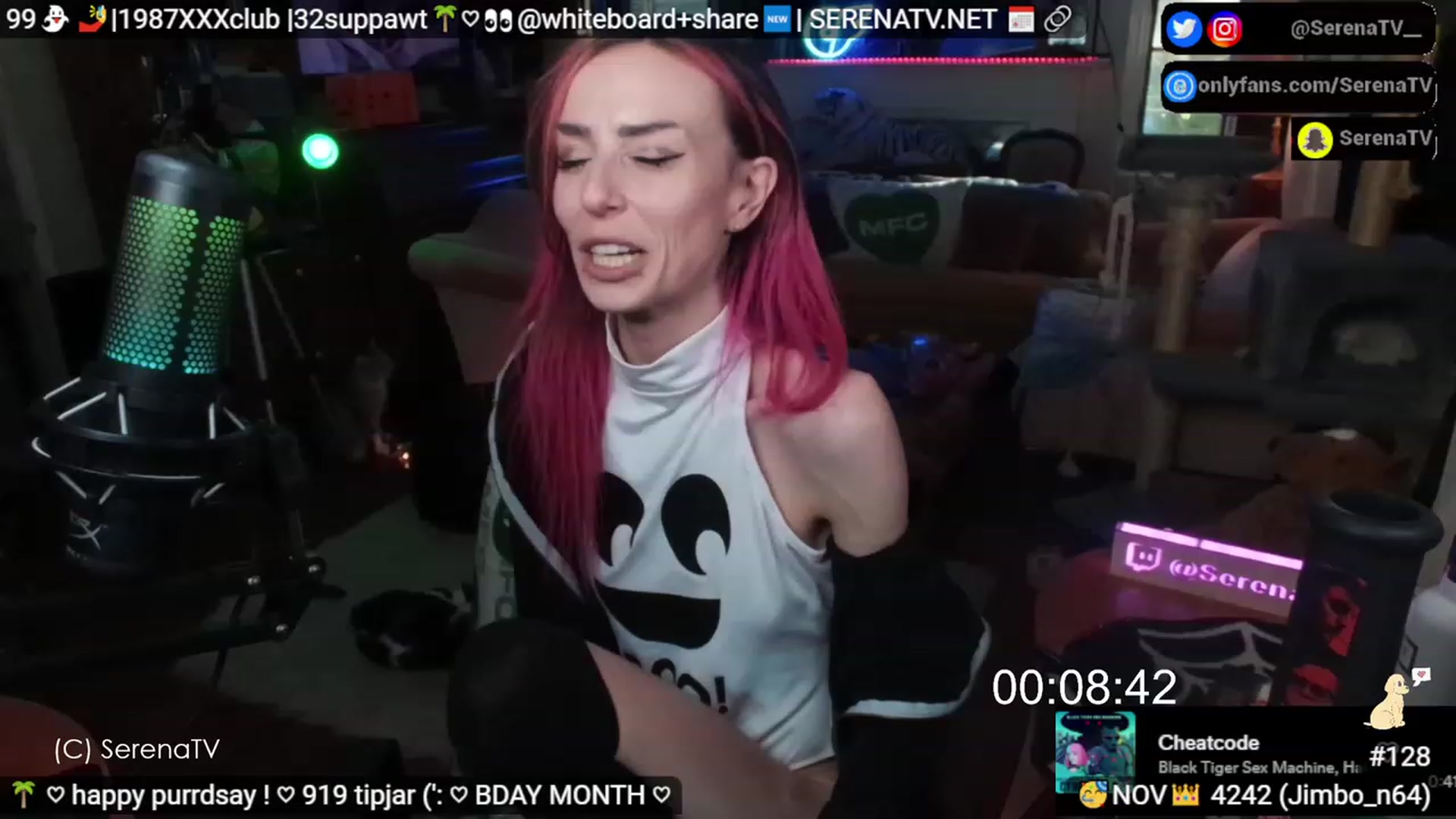 Gallery image thumbnail from serenatv's myfreecams stream on, 11/02/2023, 20:07 image 16 of 20