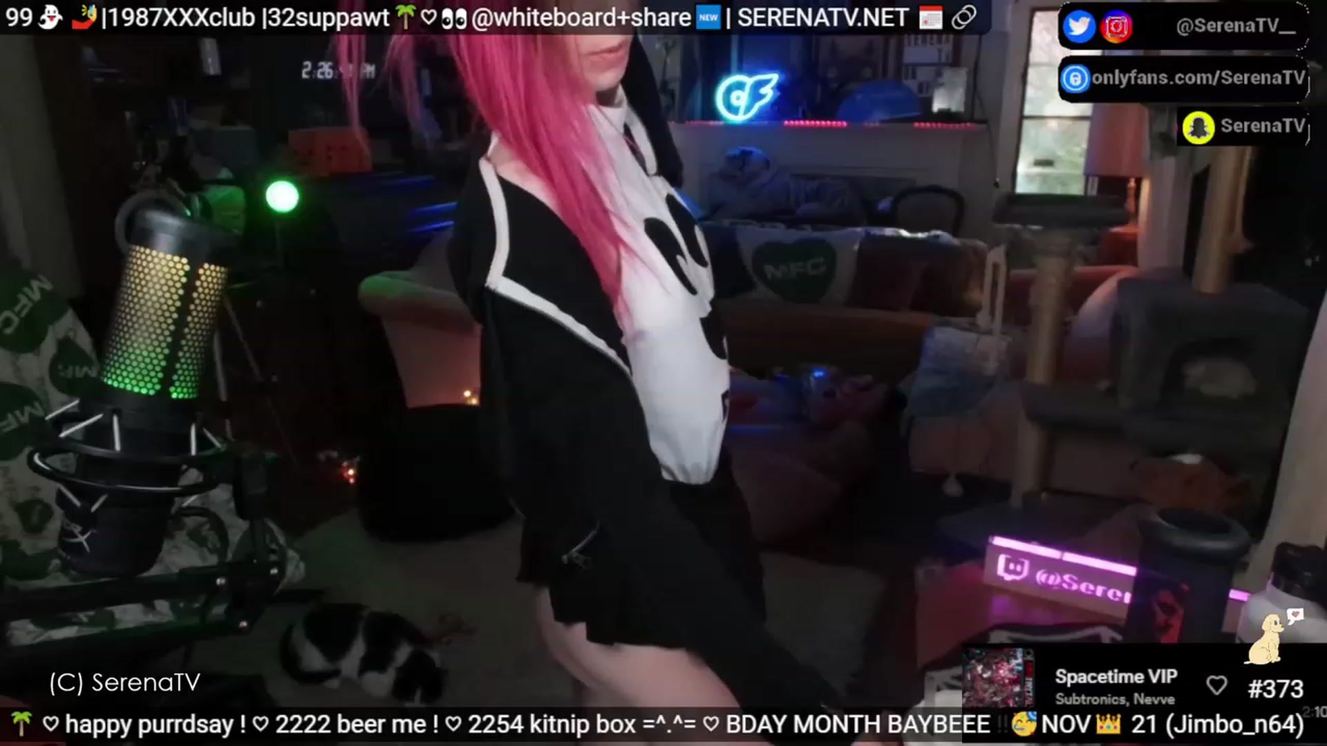 Gallery image thumbnail from serenatv's myfreecams stream on, 11/02/2023, 20:07 image 5 of 20