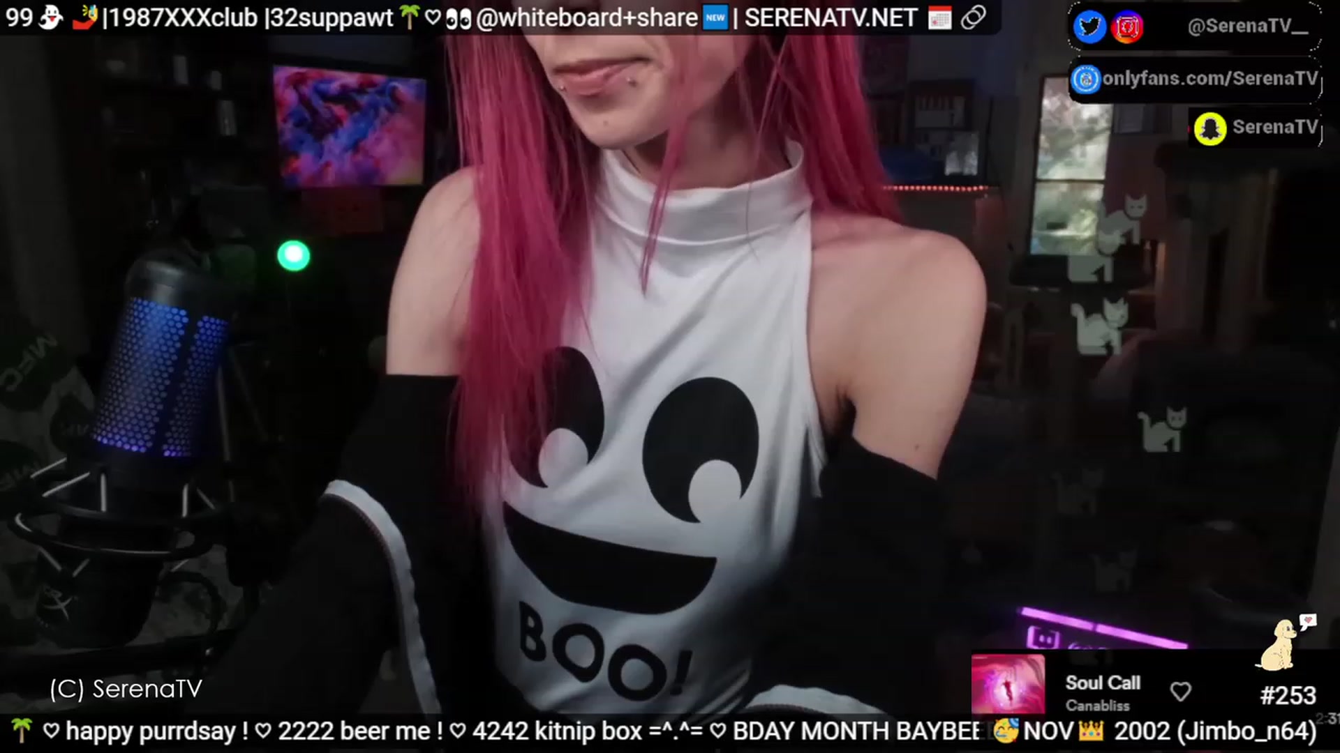 Gallery image thumbnail from serenatv's myfreecams stream on, 11/02/2023, 20:07 image 7 of 20