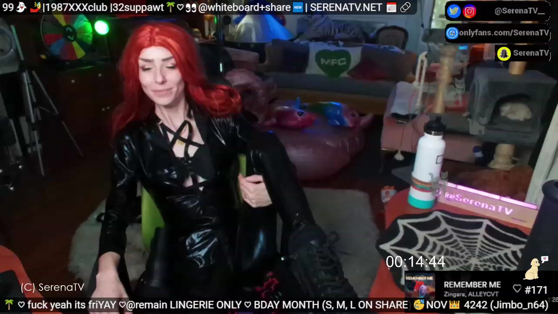 Gallery image thumbnail from serenatv's myfreecams stream on, 11/03/2023, 20:35 image 10 of 20