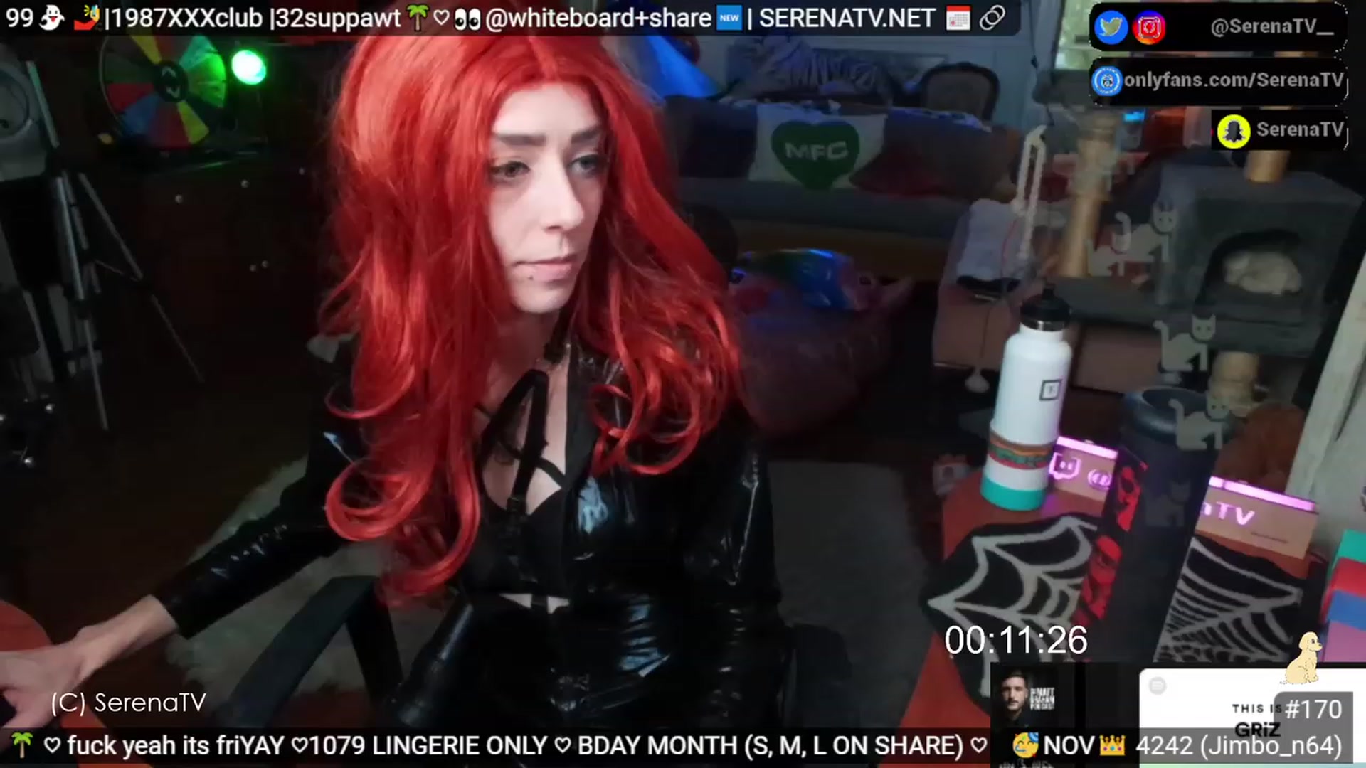 Gallery image thumbnail from serenatv's myfreecams stream on, 11/03/2023, 20:35 image 12 of 20