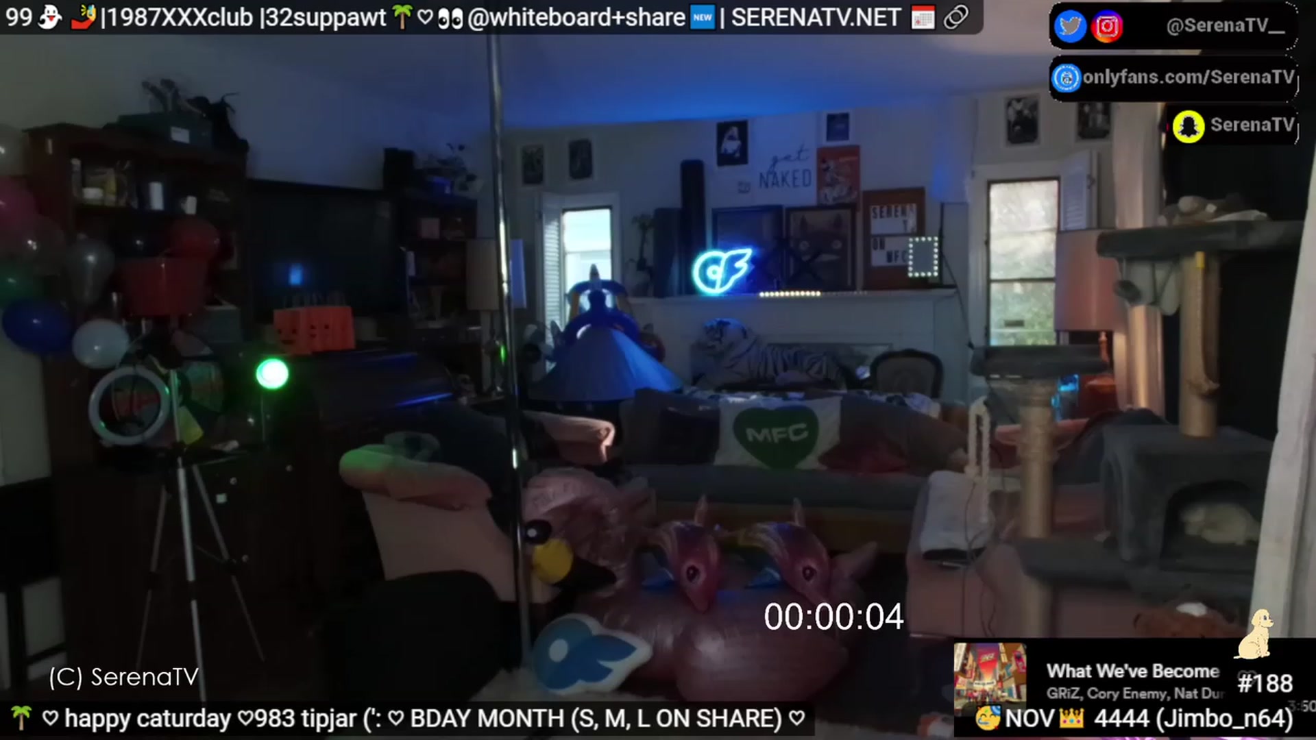Gallery image thumbnail from serenatv's myfreecams stream on, 11/04/2023, 20:35 image 19 of 20