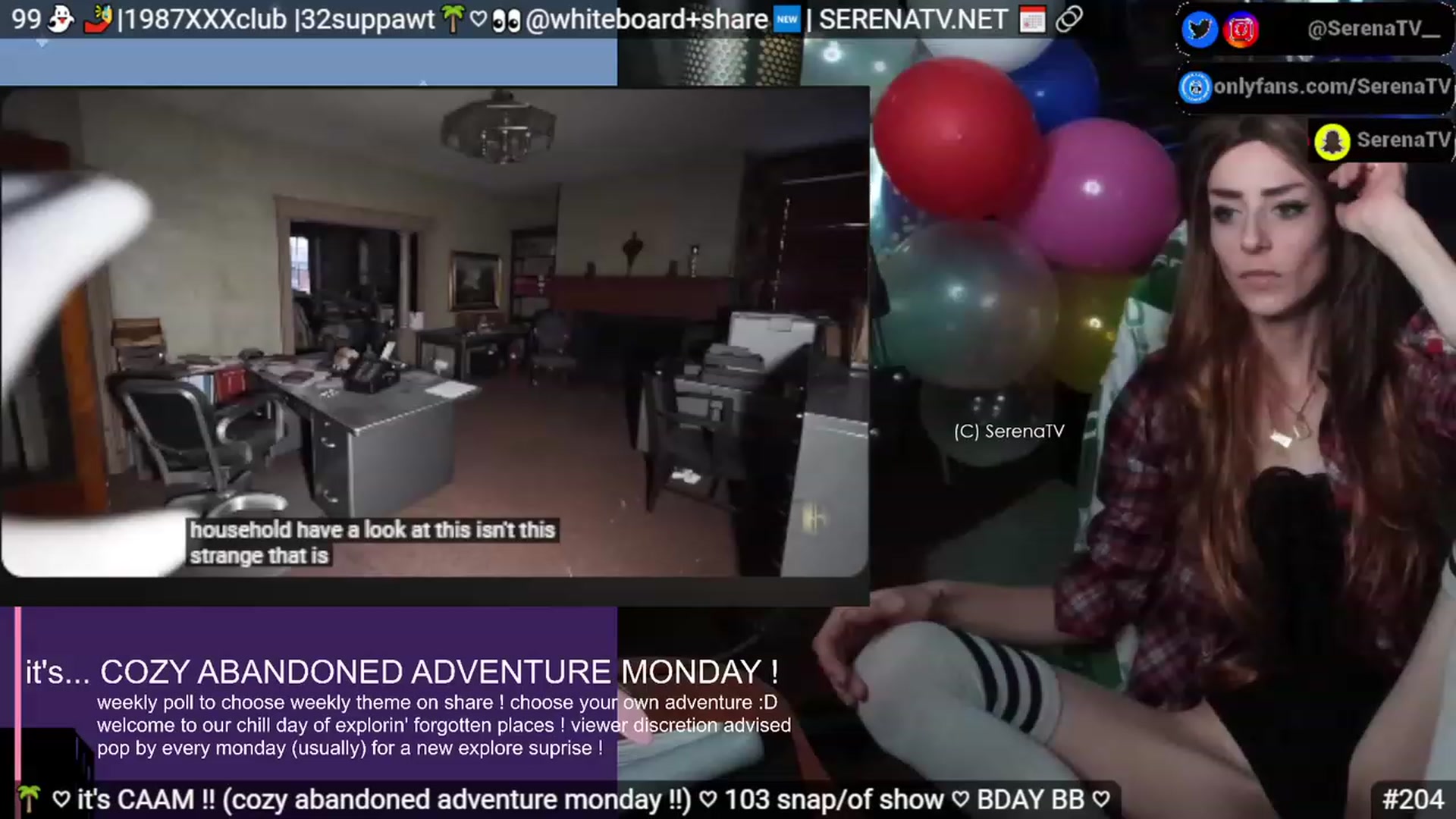 Gallery image thumbnail from serenatv's myfreecams stream on, 11/06/2023, 20:32 image 4 of 20