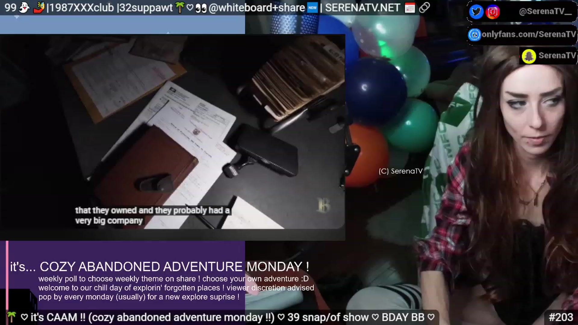 Gallery image thumbnail from serenatv's myfreecams stream on, 11/06/2023, 20:32 image 5 of 20