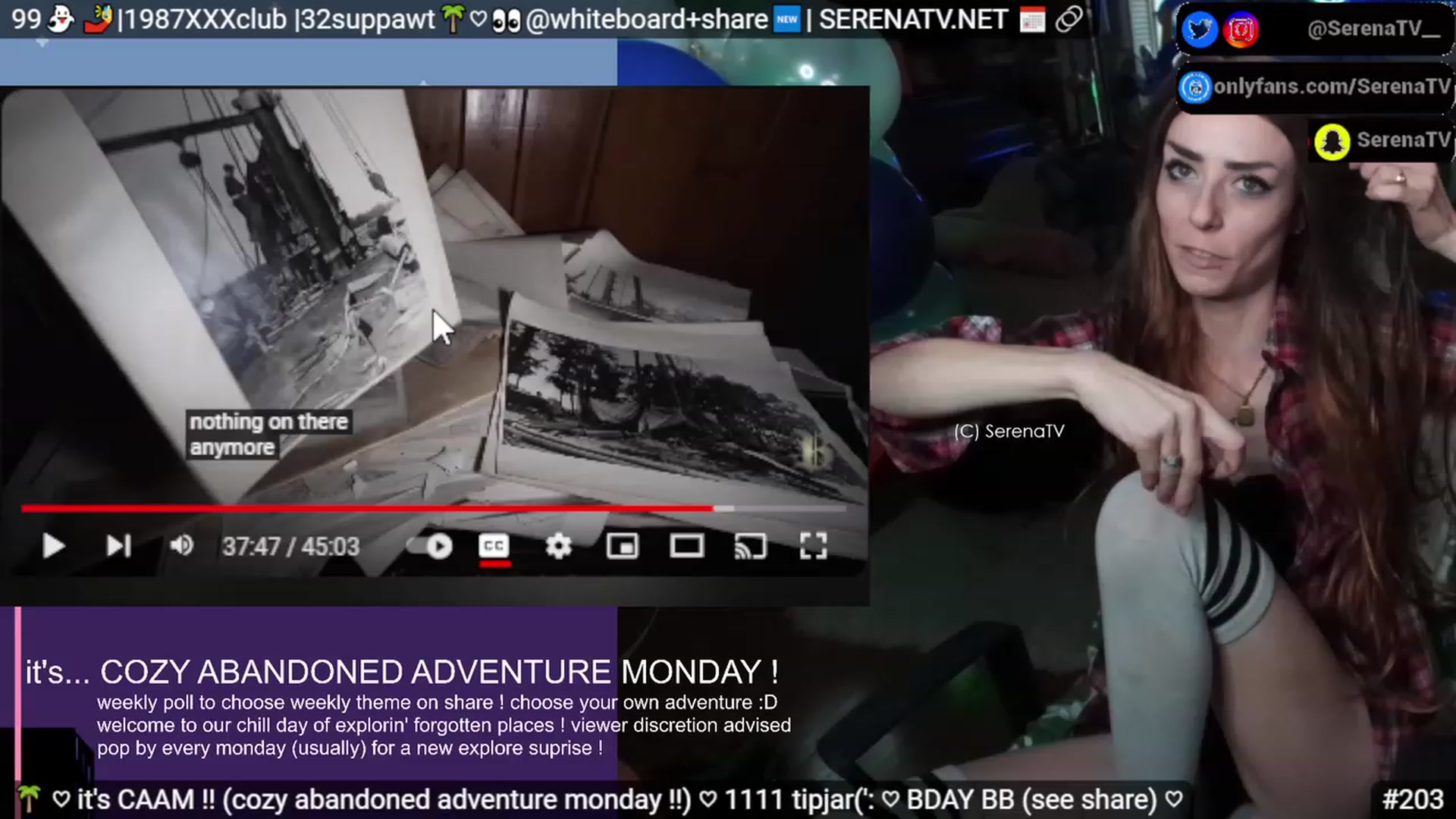 Gallery image thumbnail from serenatv's myfreecams stream on, 11/06/2023, 20:32 image 11 of 20