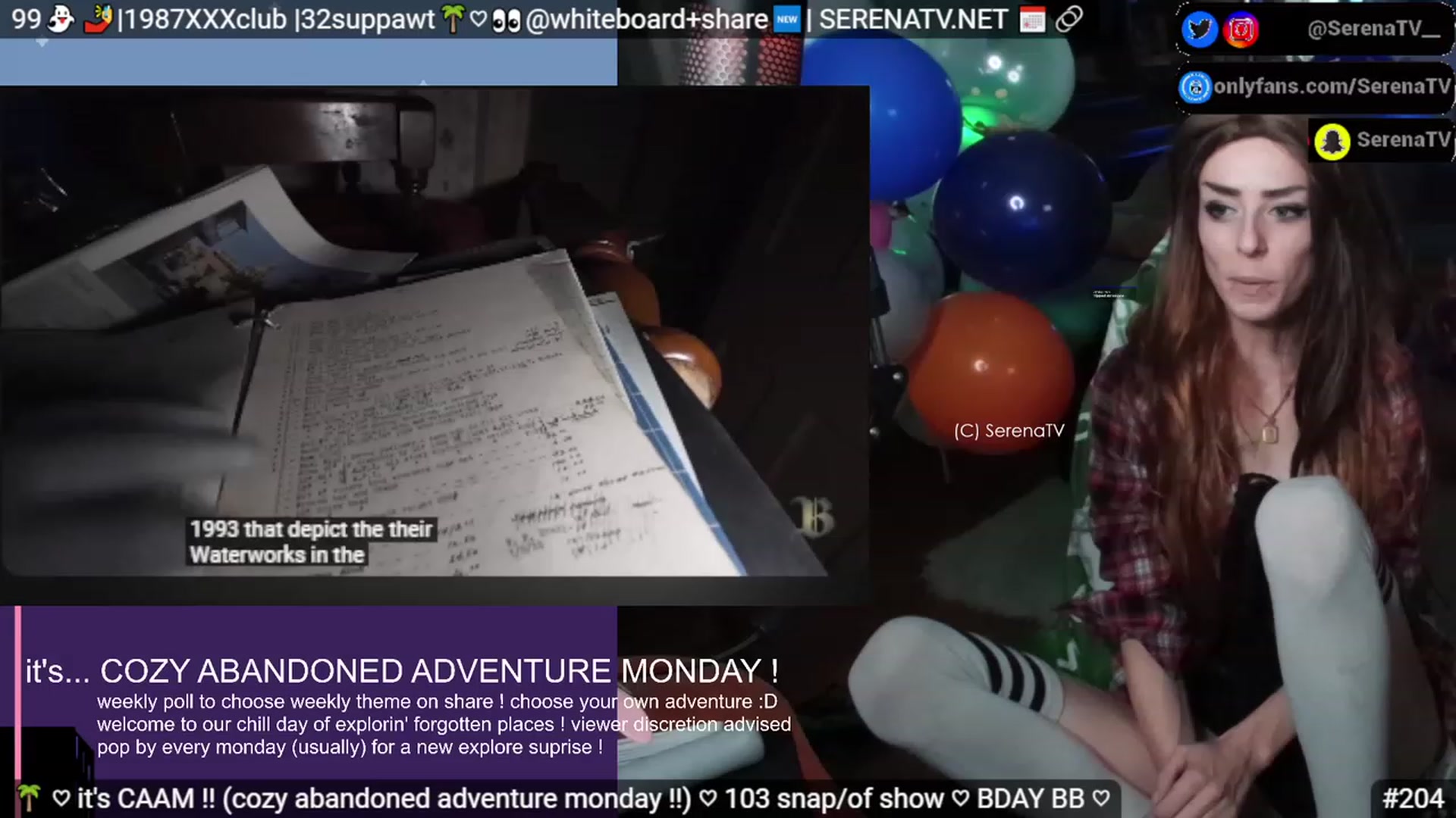 Gallery image thumbnail from serenatv's myfreecams stream on, 11/06/2023, 20:32 image 2 of 20