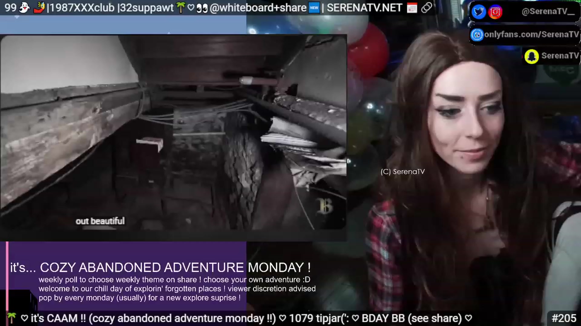 Gallery image thumbnail from serenatv's myfreecams stream on, 11/06/2023, 20:32 image 14 of 20