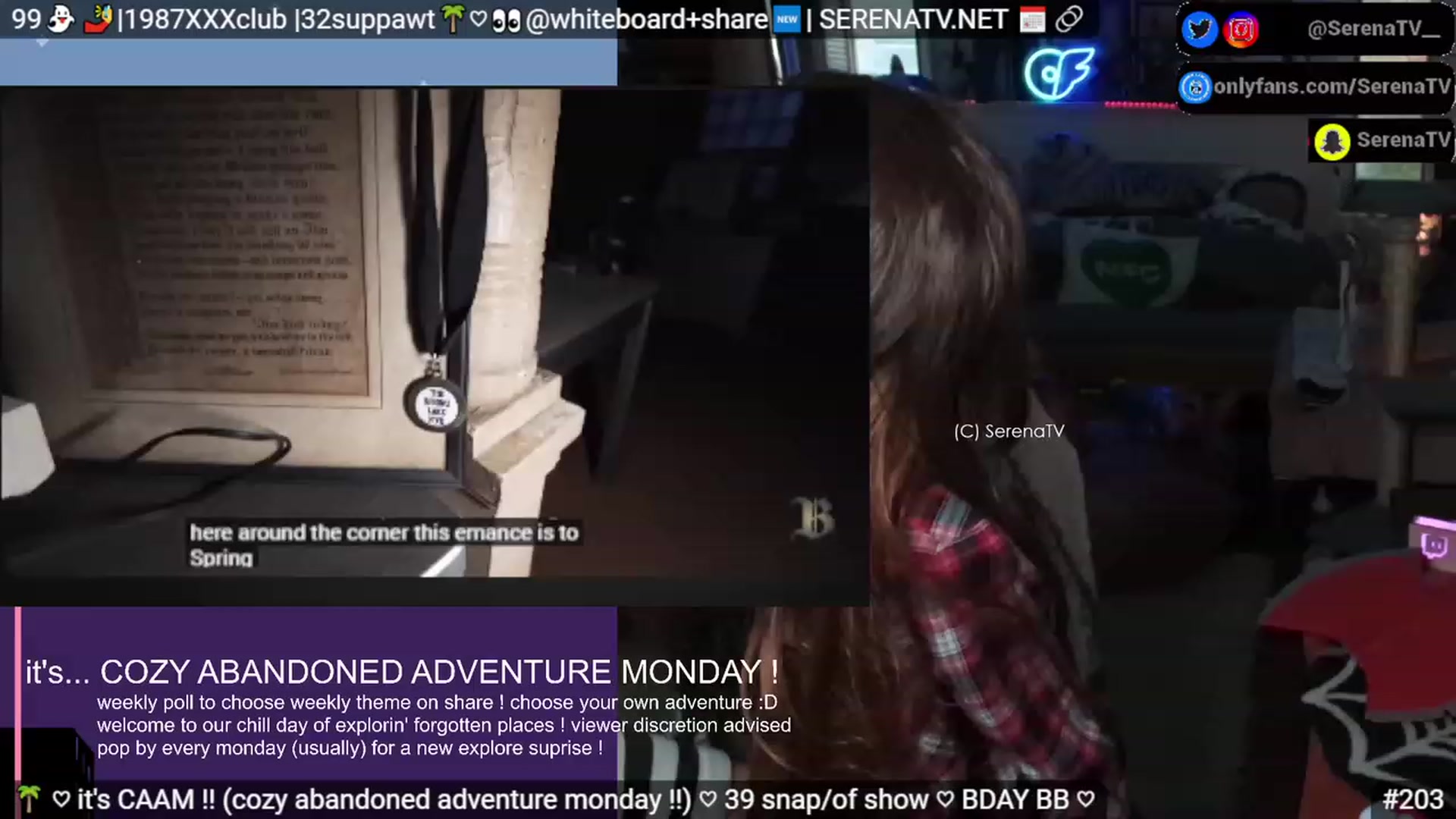 Gallery image thumbnail from serenatv's myfreecams stream on, 11/06/2023, 20:32 image 7 of 20