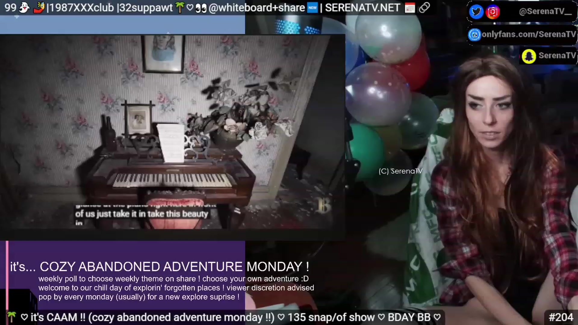 Gallery image thumbnail from serenatv's myfreecams stream on, 11/06/2023, 20:32 image 1 of 20