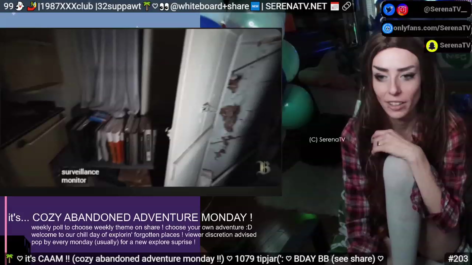 Gallery image thumbnail from serenatv's myfreecams stream on, 11/06/2023, 20:32 image 13 of 20