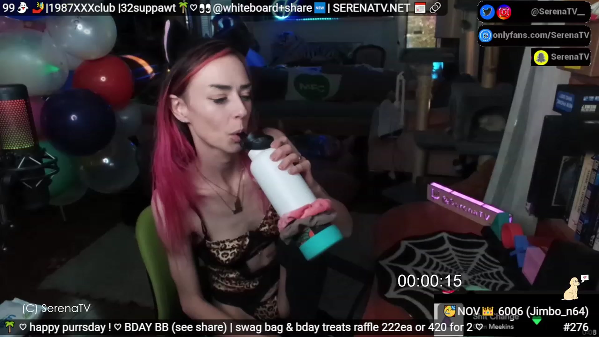 Gallery image thumbnail from serenatv's myfreecams stream on, 11/09/2023, 21:15 image 20 of 20