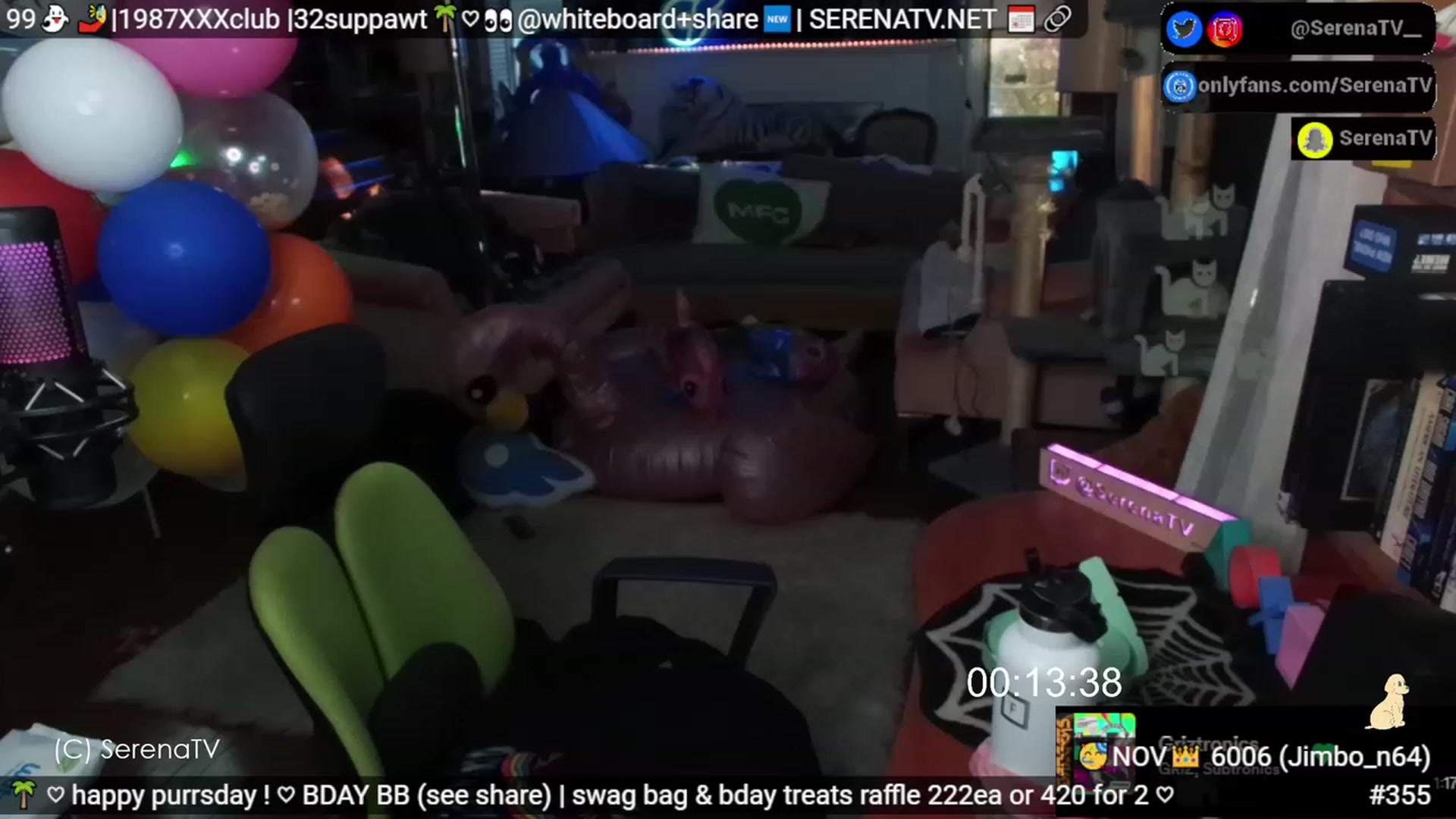 Gallery image thumbnail from serenatv's myfreecams stream on, 11/09/2023, 21:15 image 9 of 20
