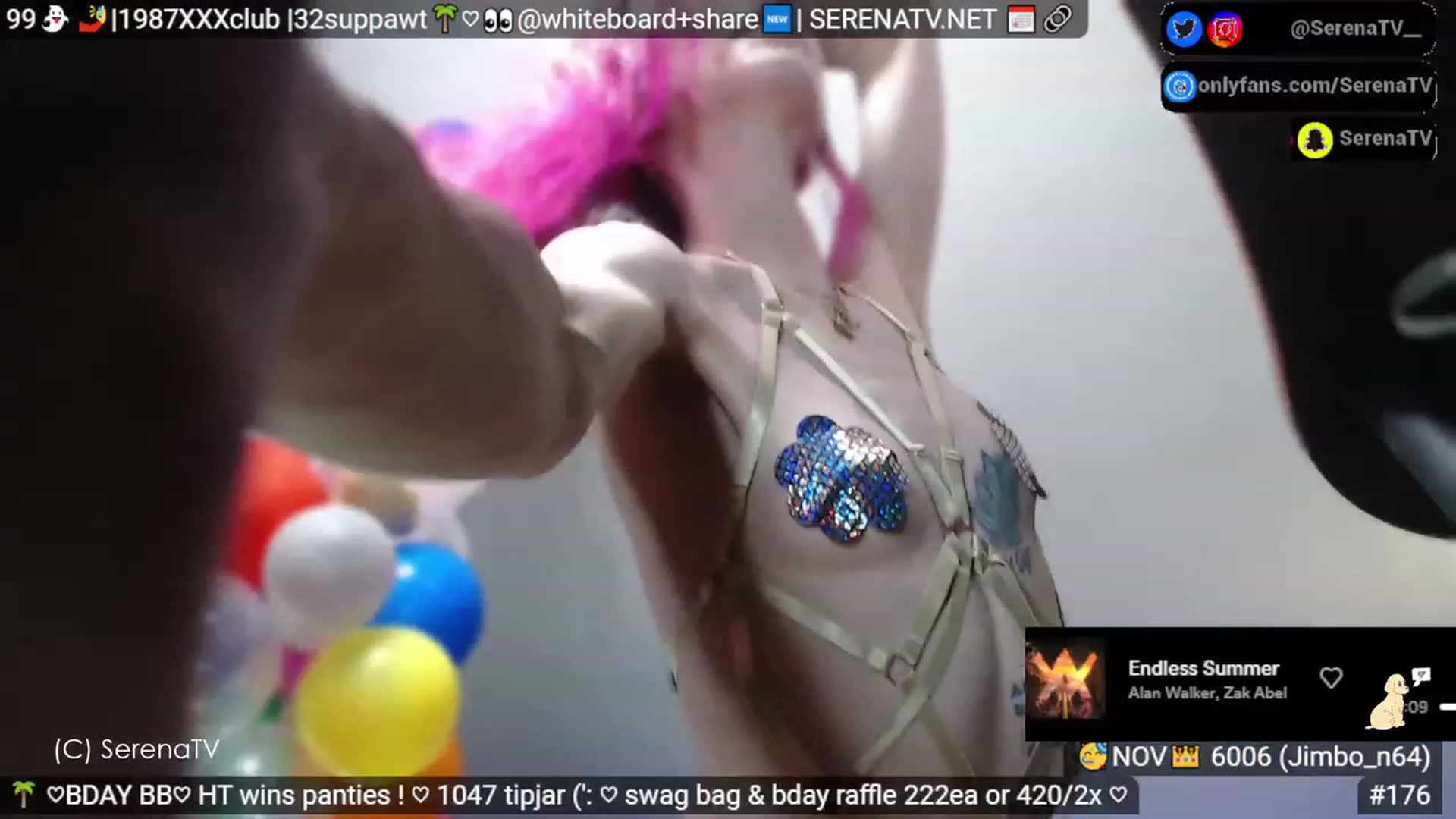 Gallery image thumbnail from serenatv's myfreecams stream on, 11/17/2023, 21:03 image 19 of 20