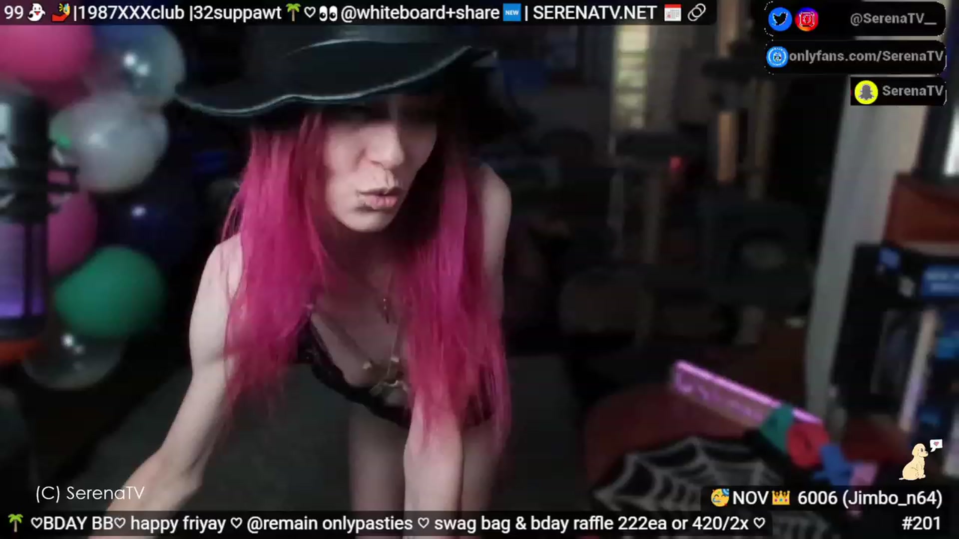 Gallery image thumbnail from serenatv's myfreecams stream on, 11/17/2023, 21:03 image 4 of 20