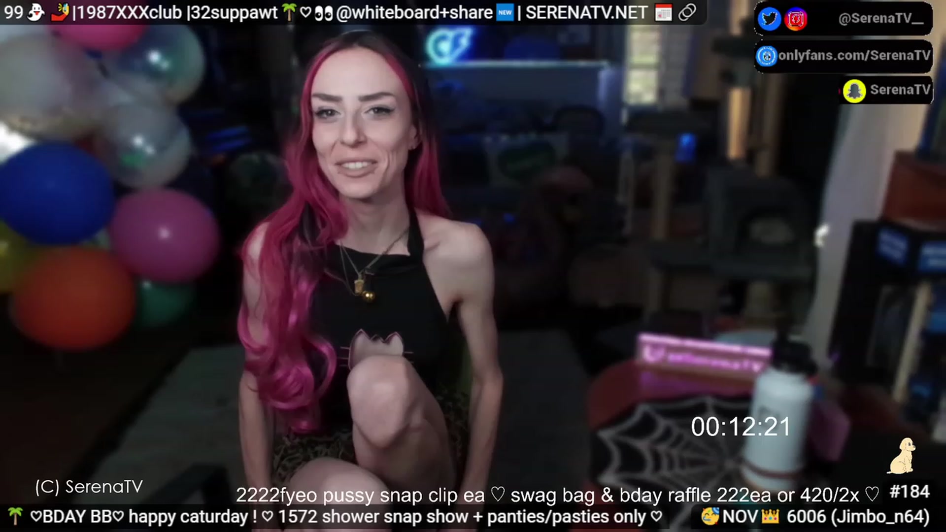 Gallery image thumbnail from serenatv's myfreecams stream on, 11/18/2023, 21:09 image 10 of 20