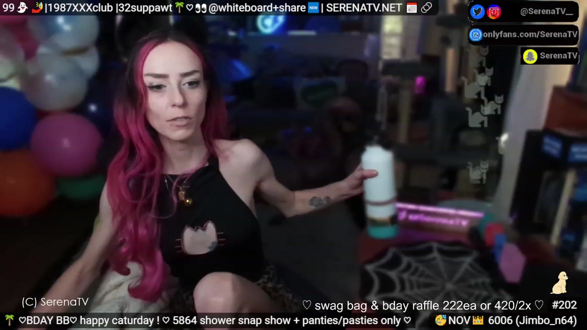 Gallery image thumbnail from serenatv's myfreecams stream on, 11/18/2023, 21:09 image 4 of 20