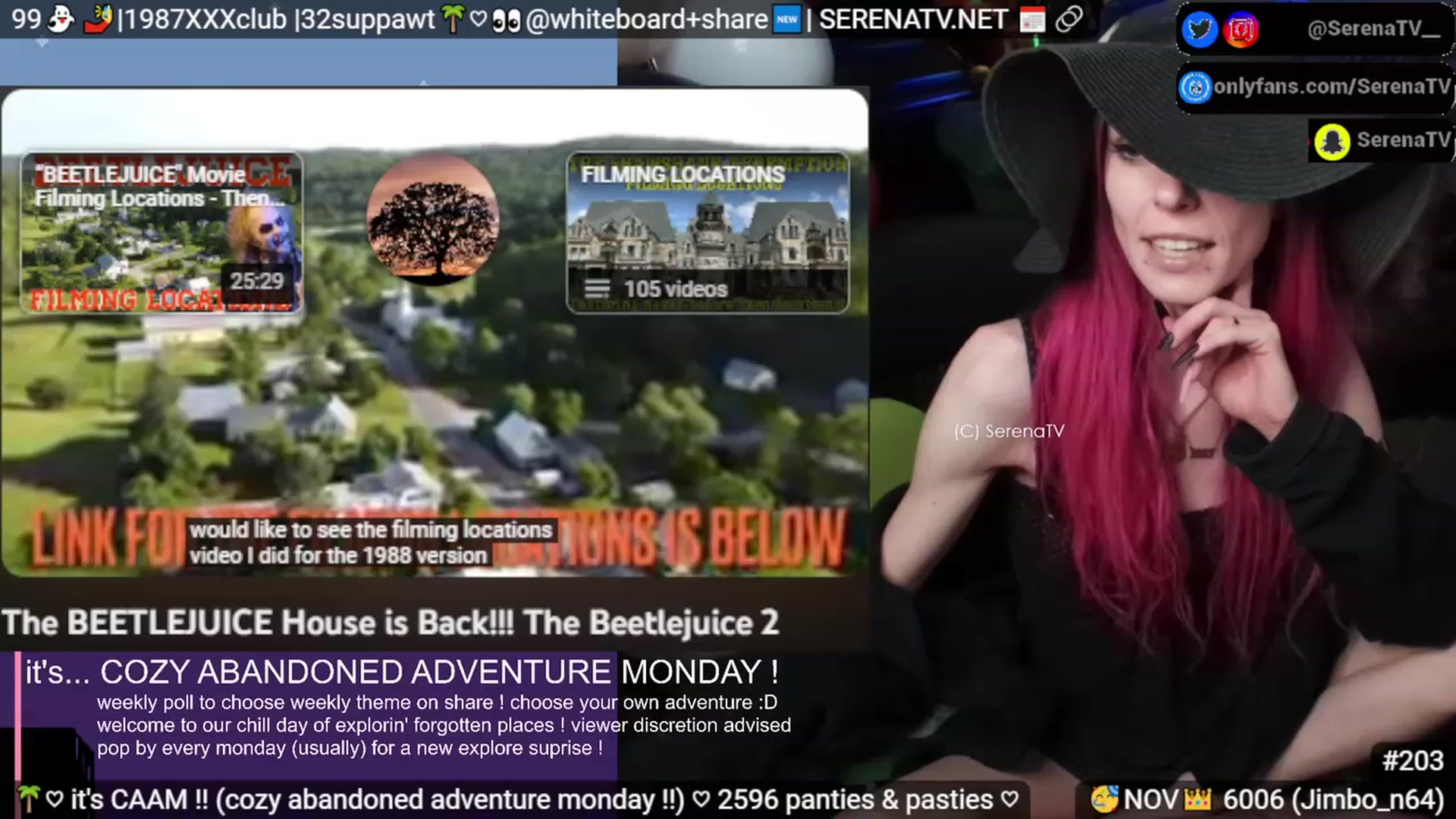 Gallery image thumbnail from serenatv's myfreecams stream on, 11/20/2023, 21:17 image 13 of 20